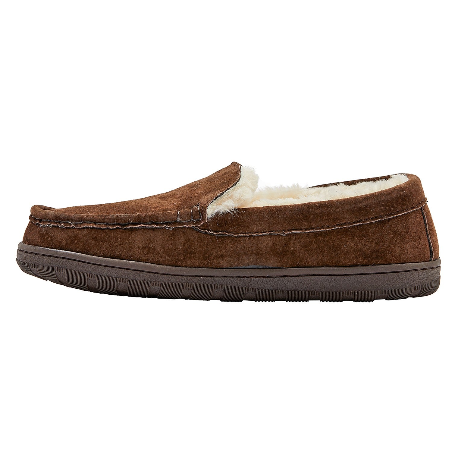 Lamo Harrison Moc Slippers EM1913 - Chocolate - Side View