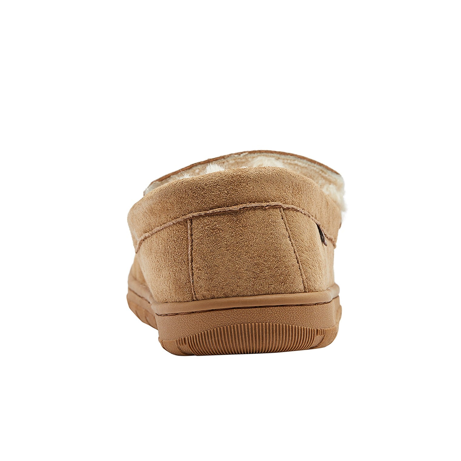 Lamo Harrison Moc Slippers EM1913 - Chestnut - Back View