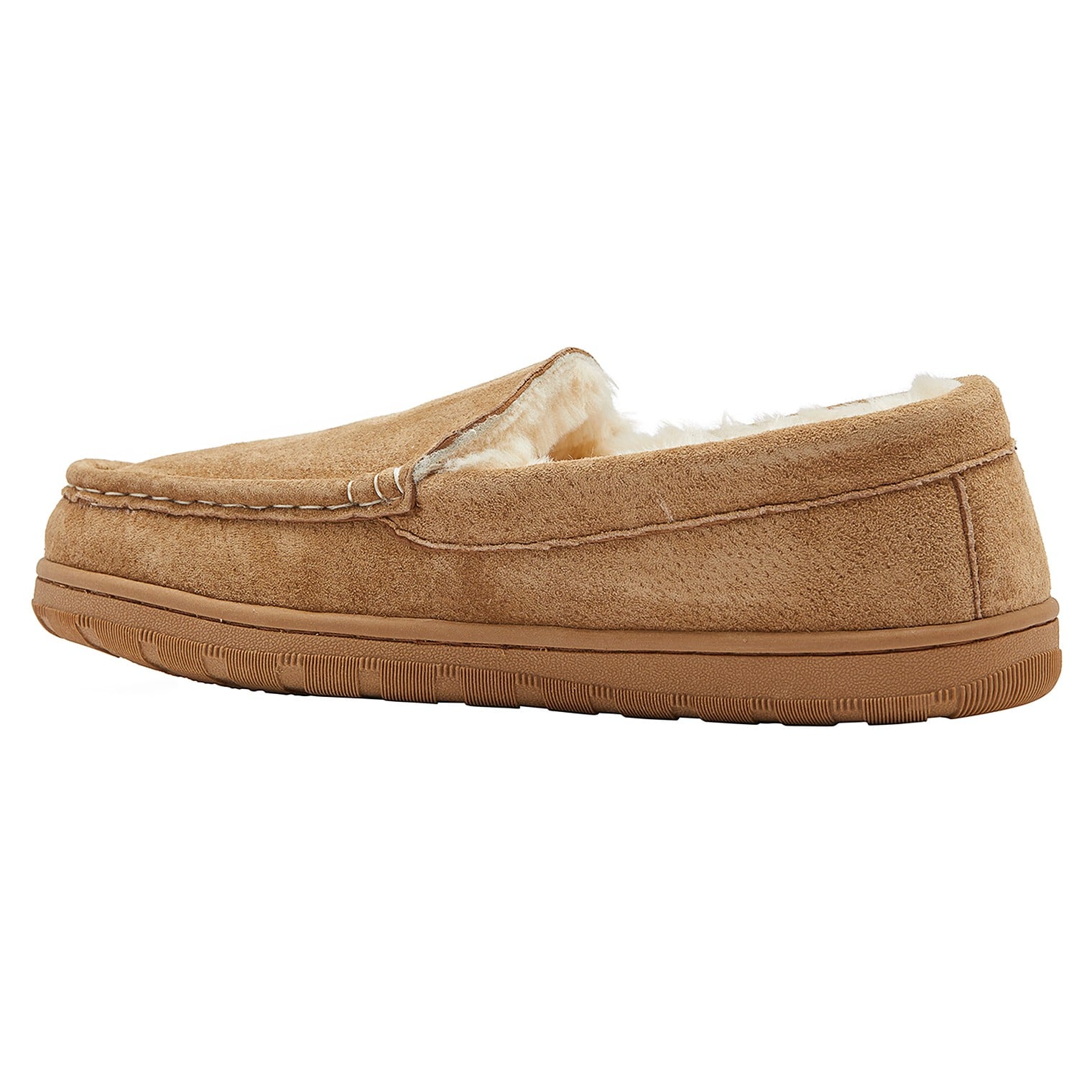 Lamo Harrison Moc Slippers EM1913 - Chestnut - Side View