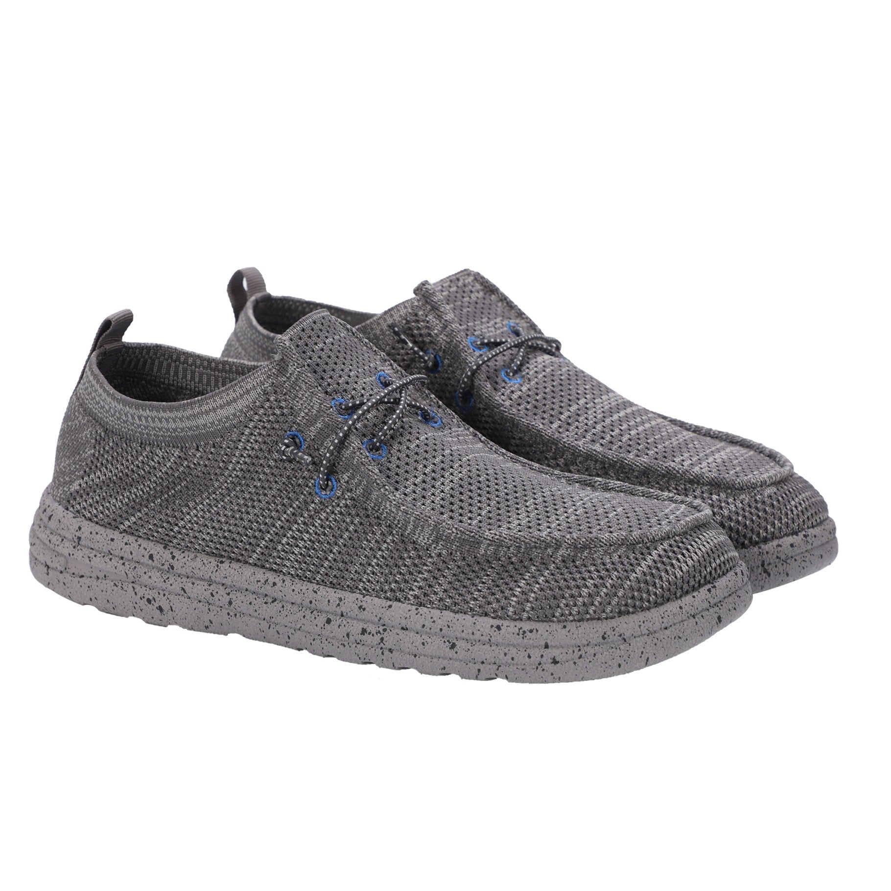 Lamo Michael Men's Shoes EM2034 - Grey - Pair View with Bottom