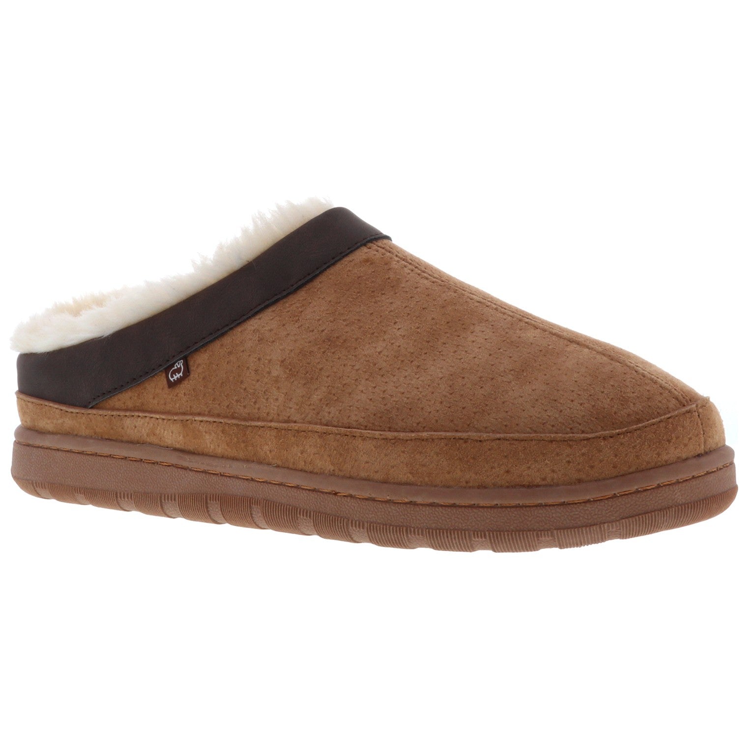 Lamo Julian Clog II Slippers EM2049 - Chestnut - Profile View