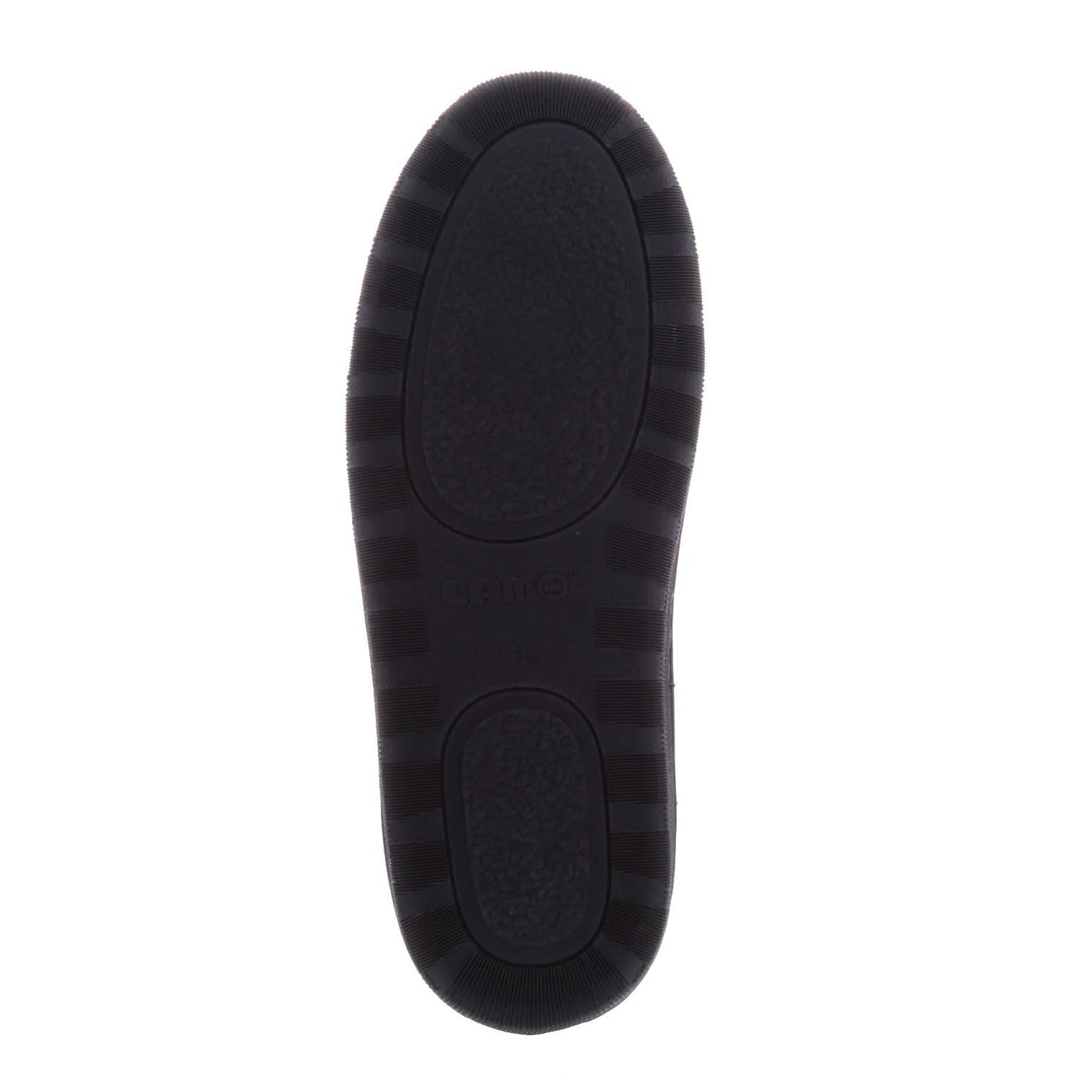 Lamo Julian Clog Wool Men's Slippers EM2049 - Charcoal Plaid - Back Angle View