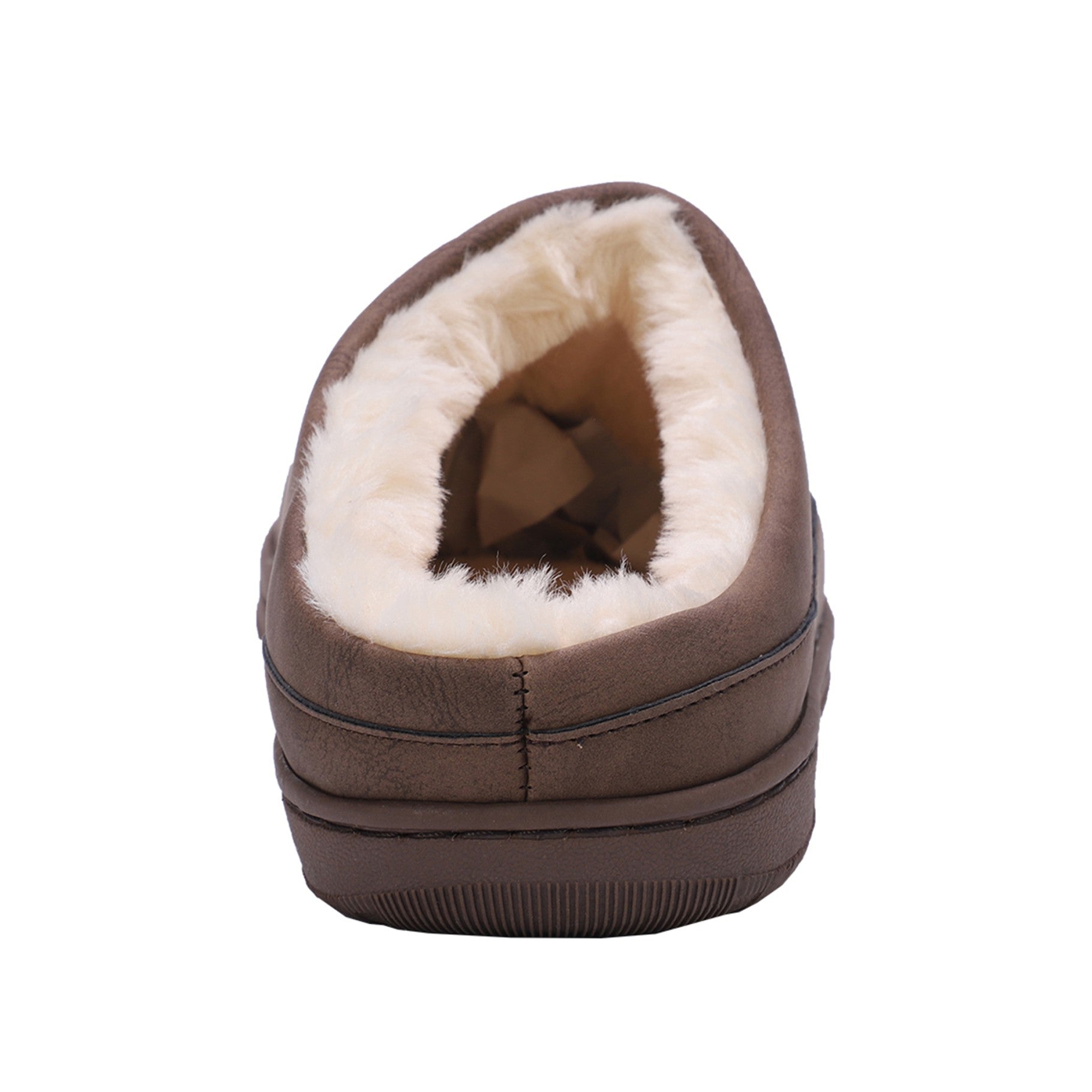 Lamo Julian Clog Wool Men's Slippers EM2049 - Brown - Bottom View