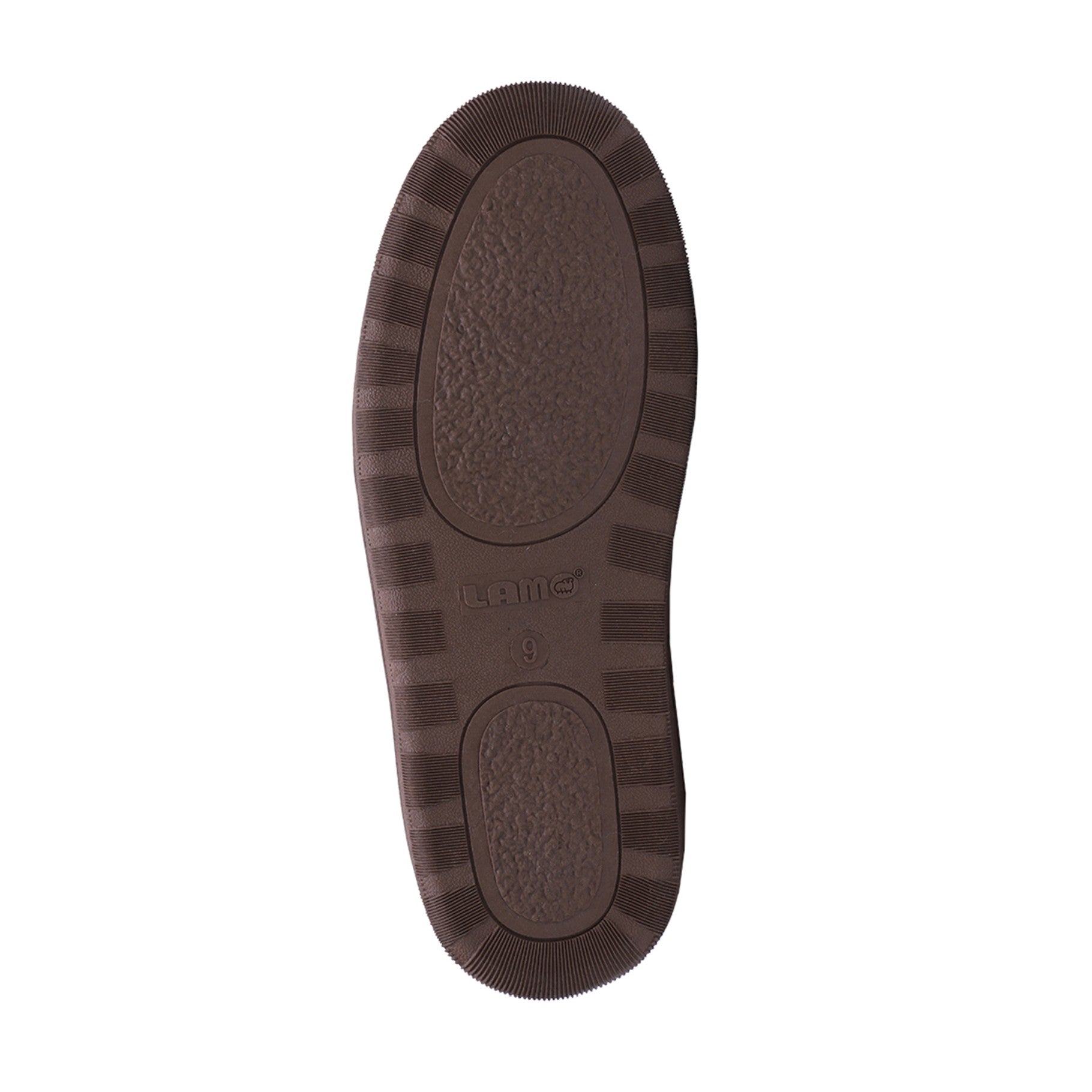 Lamo Julian Clog Wool Men's Slippers EM2049 - Brown - Pair View