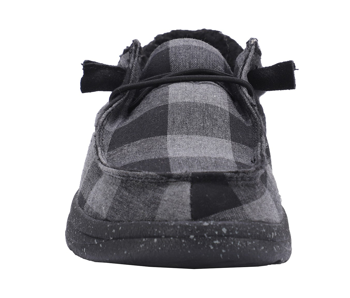Lamo Samuel Shoes EM2059 - Charcoal Plaid - Front View