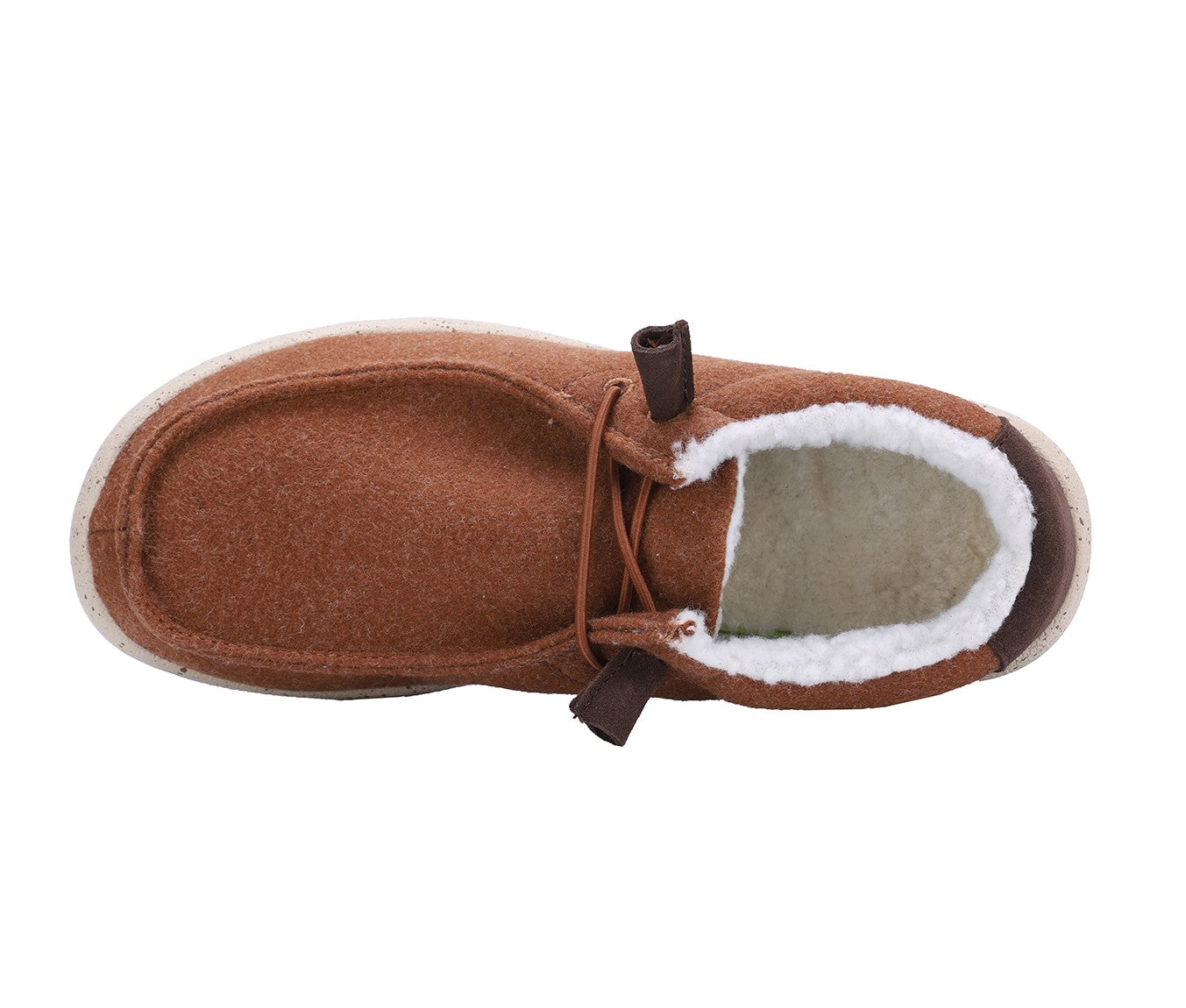 Lamo Samuel Shoes EM2059 - Chestnut Wool - Top View