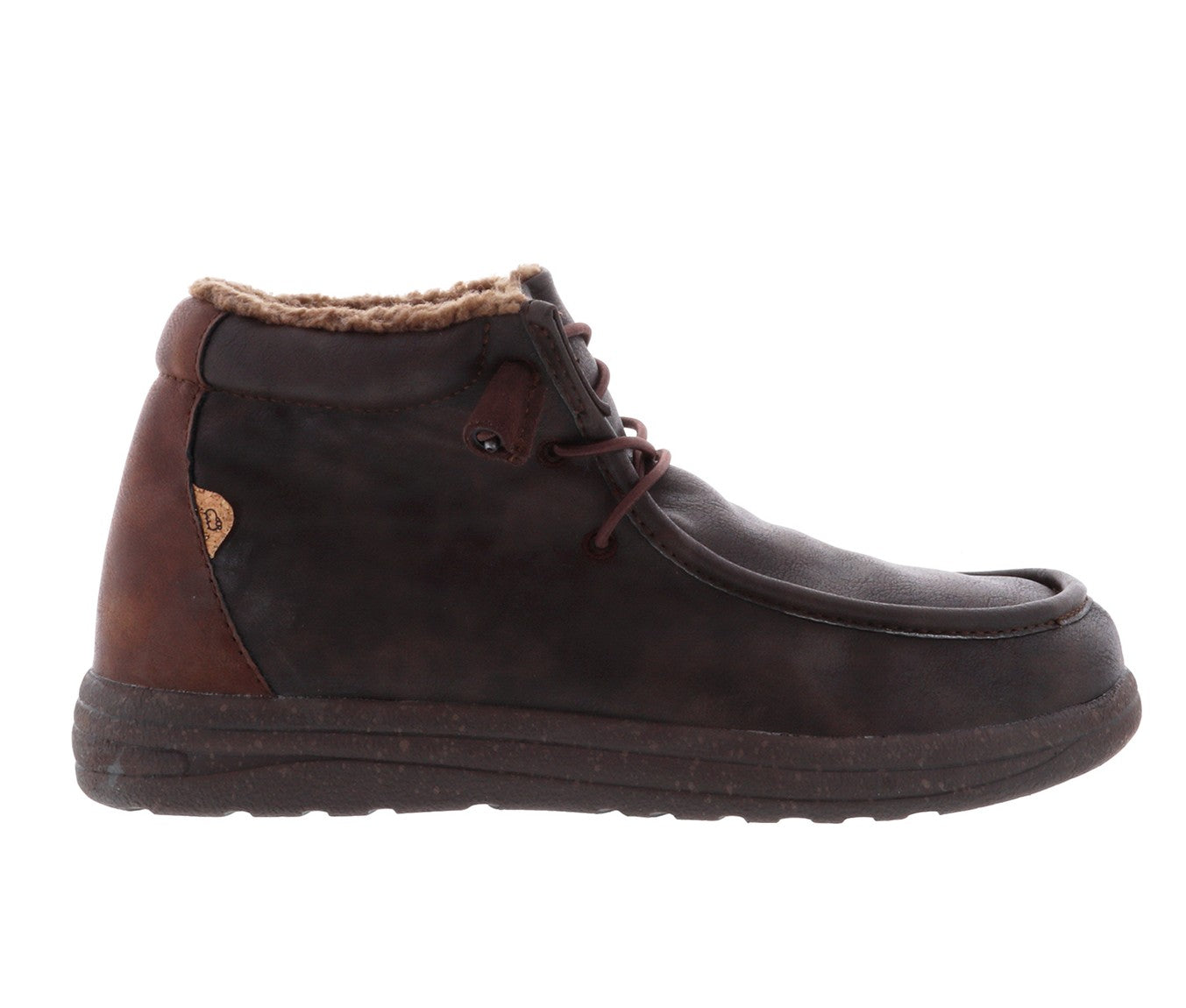 Lamo Trent Shoes EM2157 - Chocolate - Side View