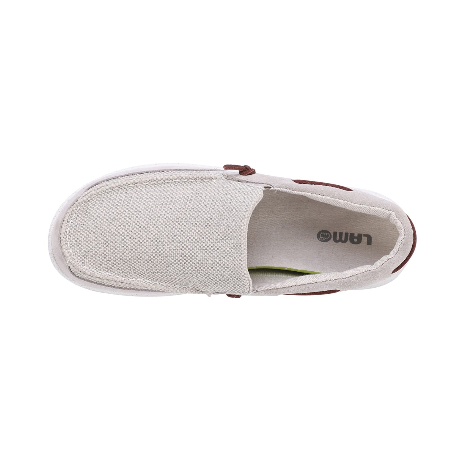 Lamo Calvin Men's Casual Shoes EM2223 - Beige - Back Angle View