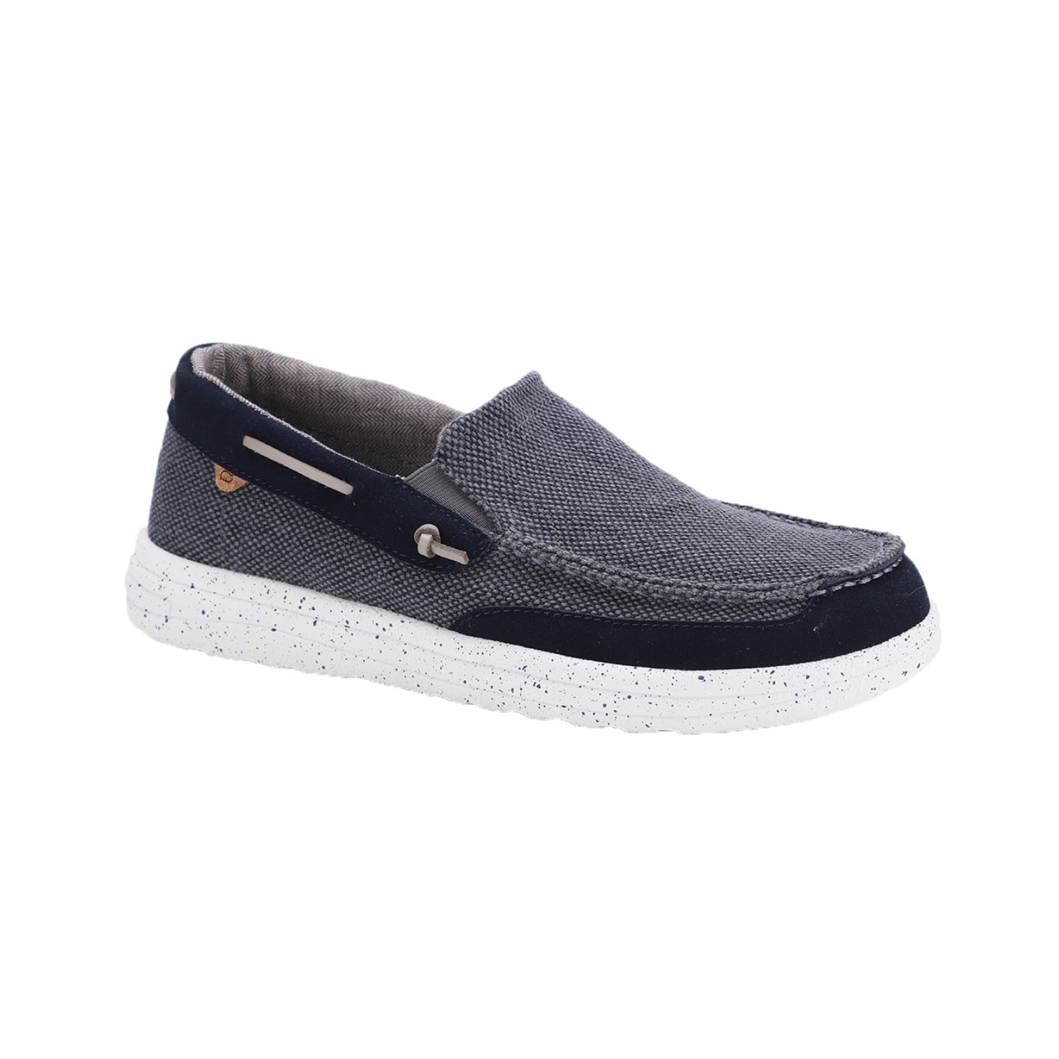Lamo Calvin Men's Casual Shoes EM2223 - Navy - Side View