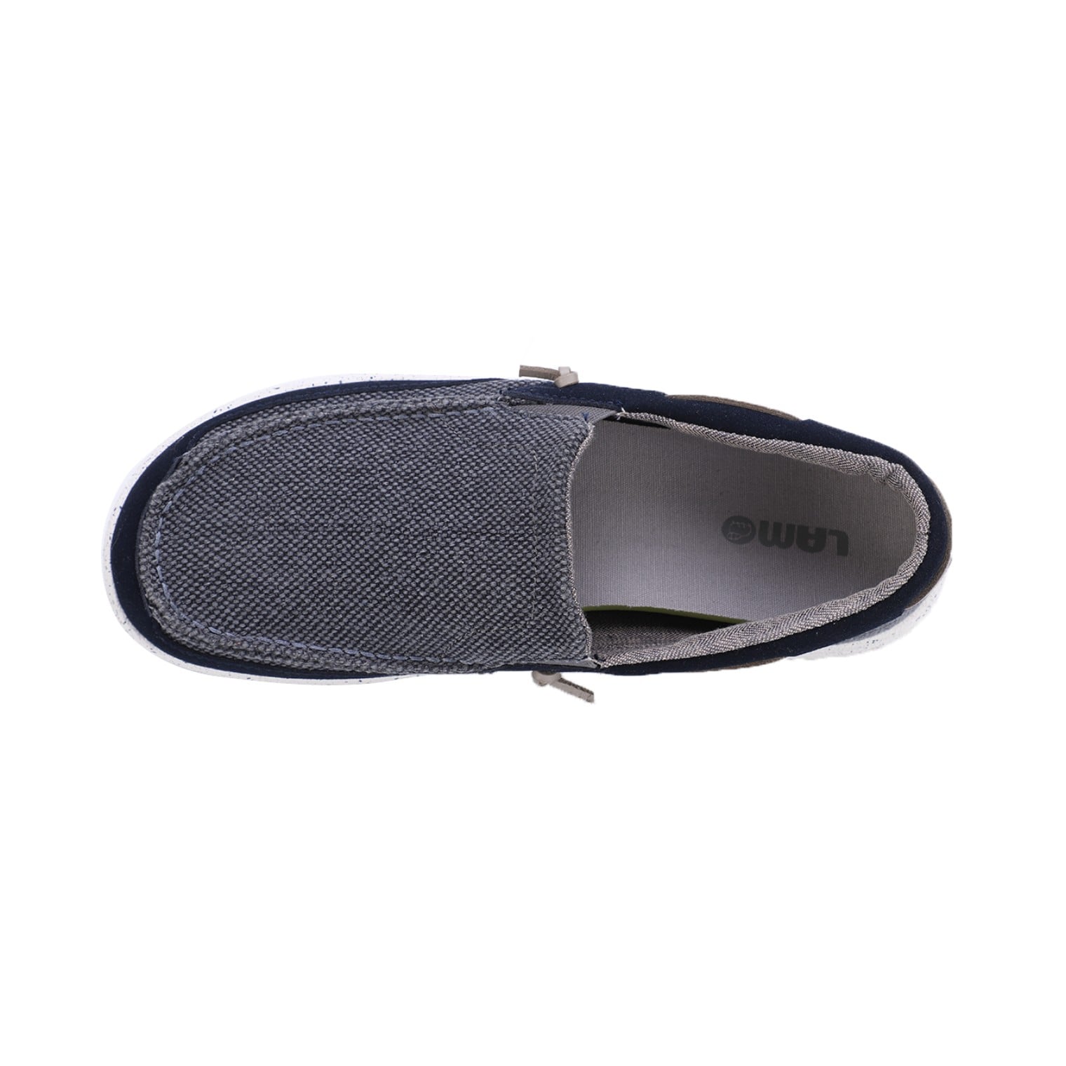 Lamo Calvin Men's Casual Shoes EM2223 - Navy - Back Angle View
