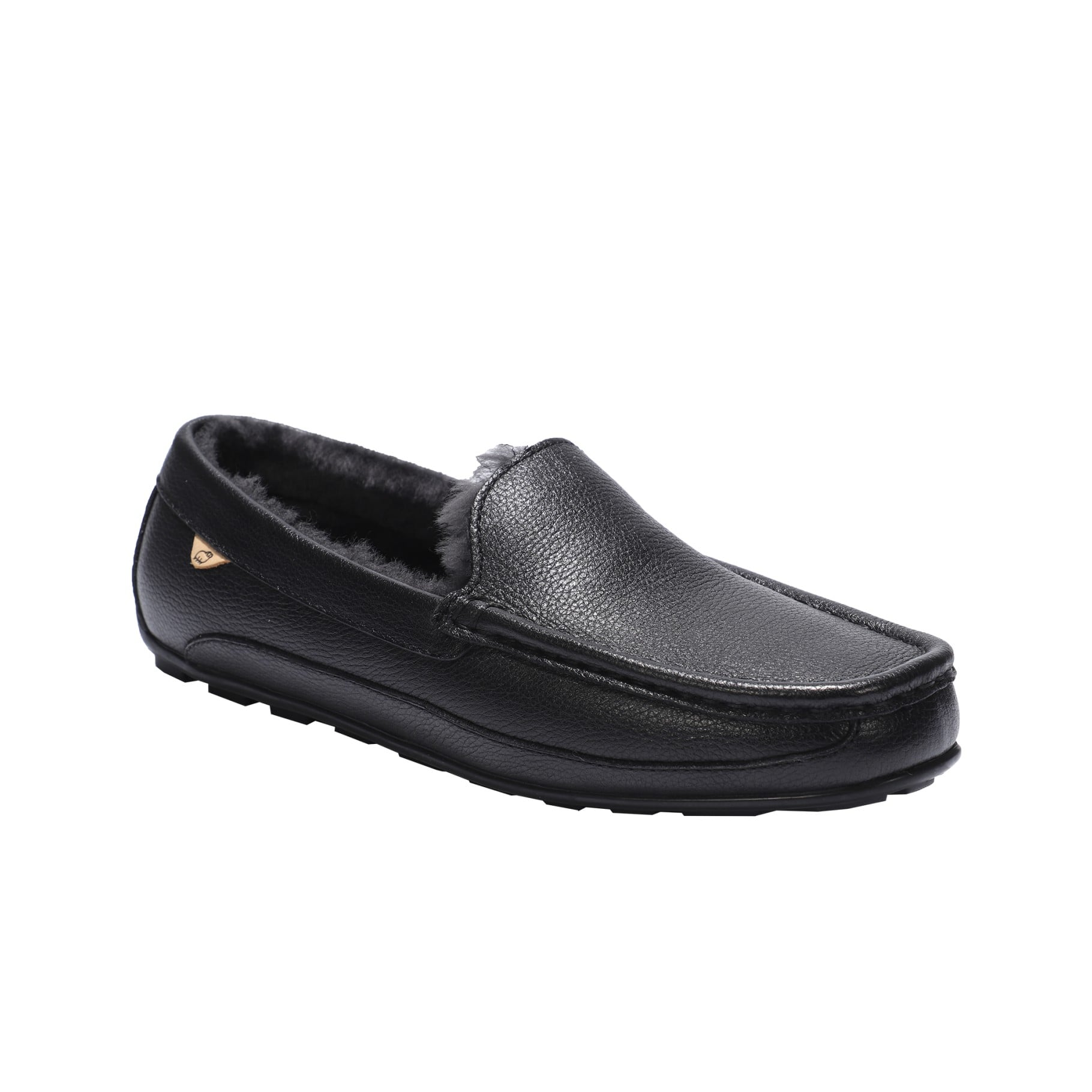 Lamo Grayson Men's Leather Slippers