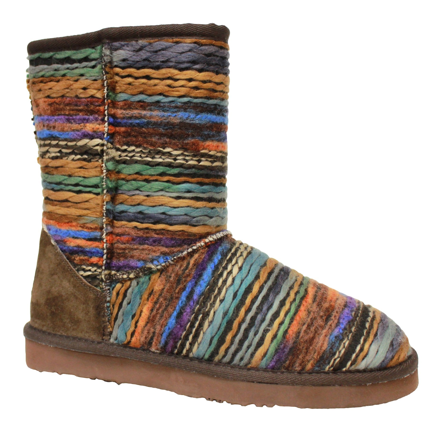 Lamo Juarez Boots EW1450 - Chocolate - Profile View