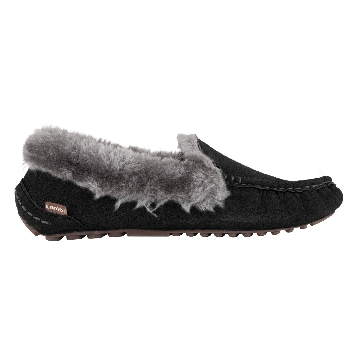 Lamo Aussie Moc Slippers EW1535 - Black - BLK