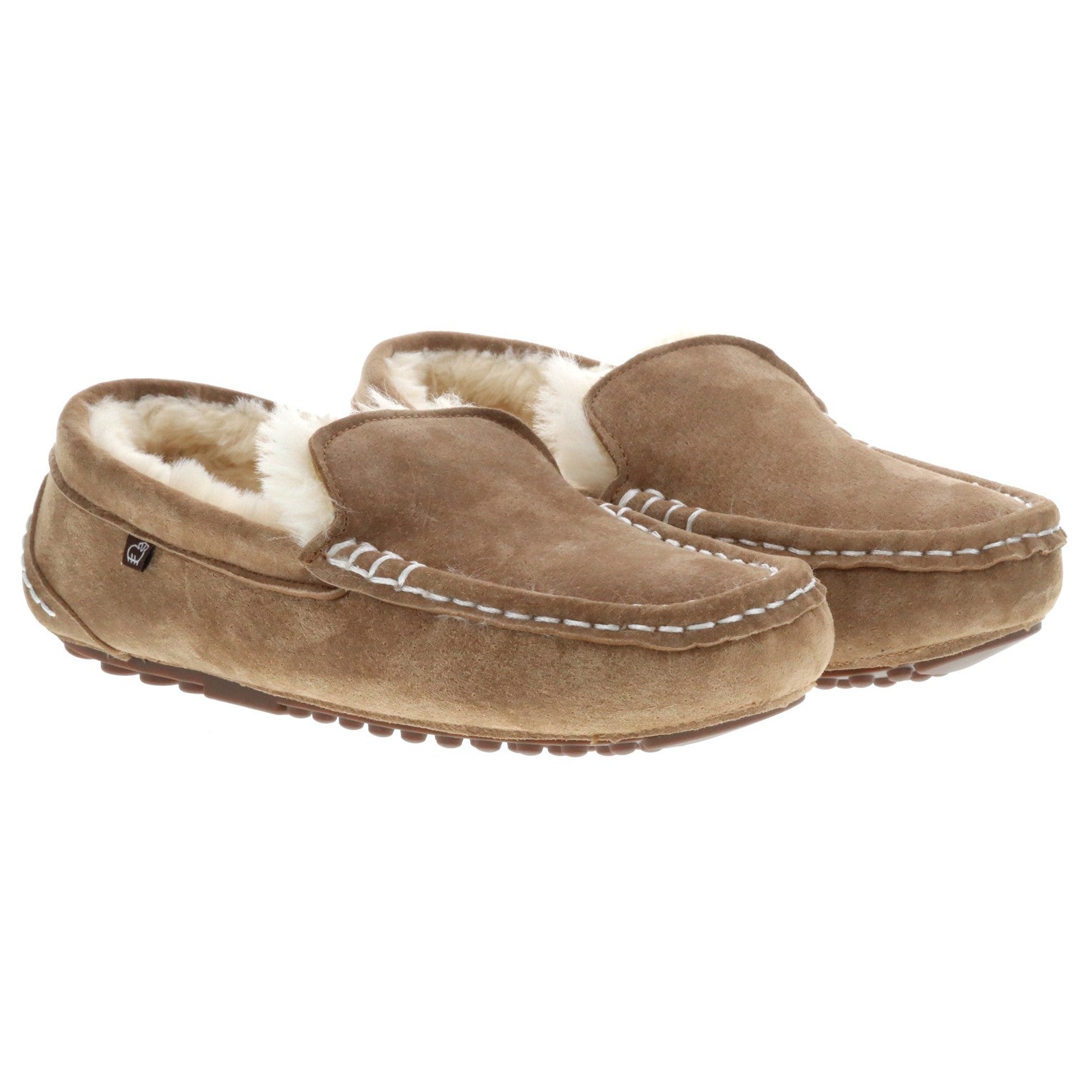 Lamo Callie Moc Slippers EW1934 - Chestnut - ALT1