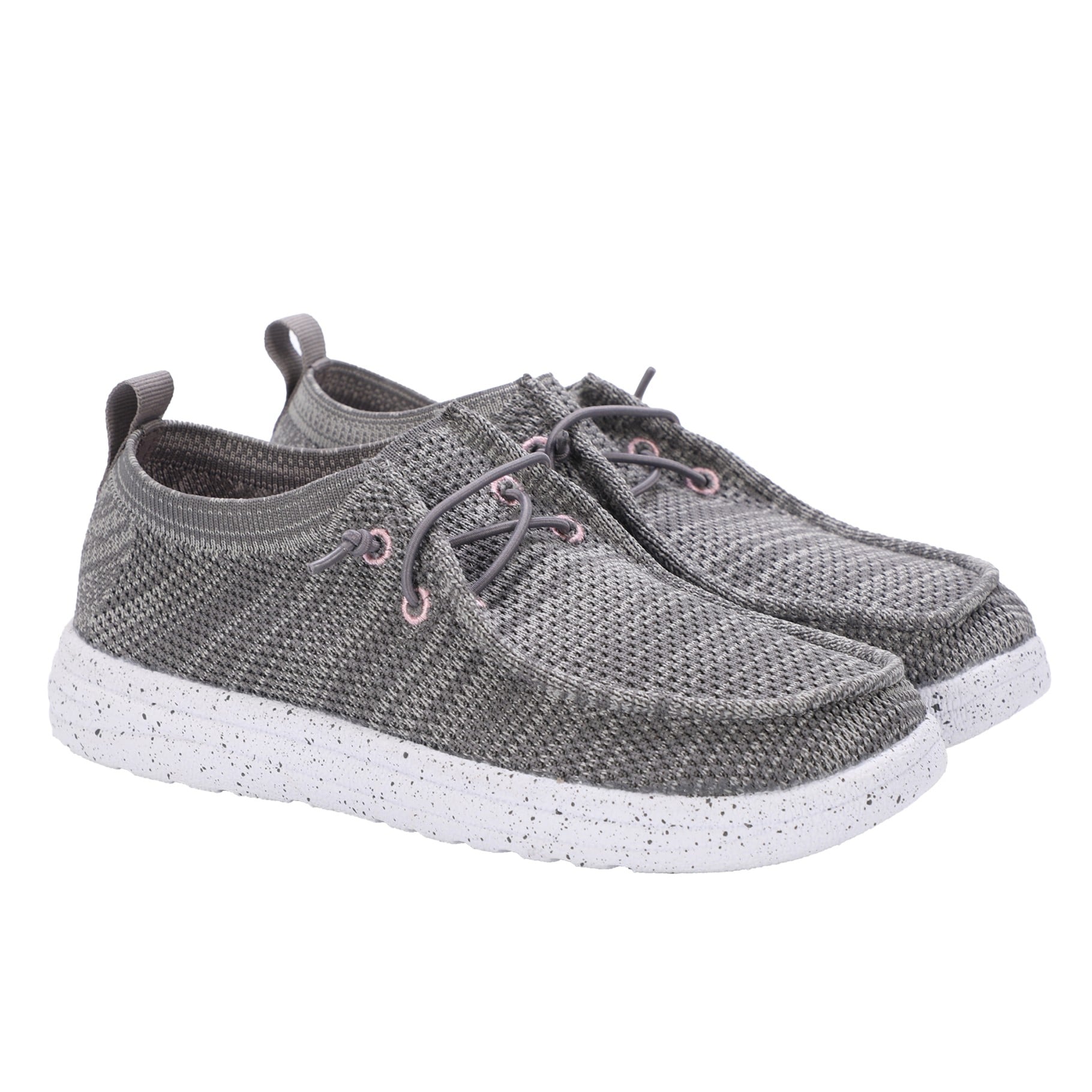 Lamo Michelle Women's Casual Shoes EW2034 - Charcoal - Pair View with Bottom