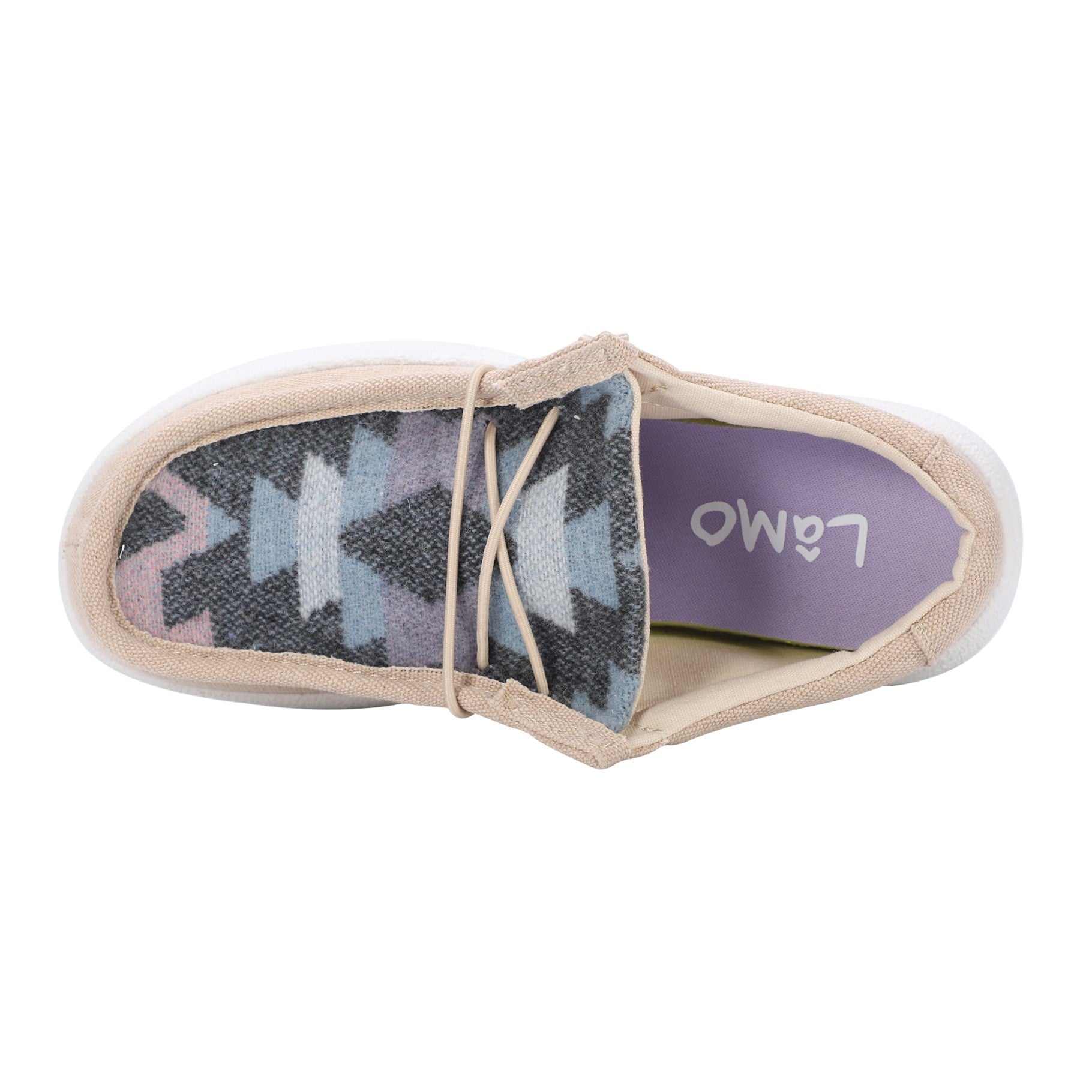 Lamo Paula Women's Shoes EW2035 - Beige/multi - Bottom View