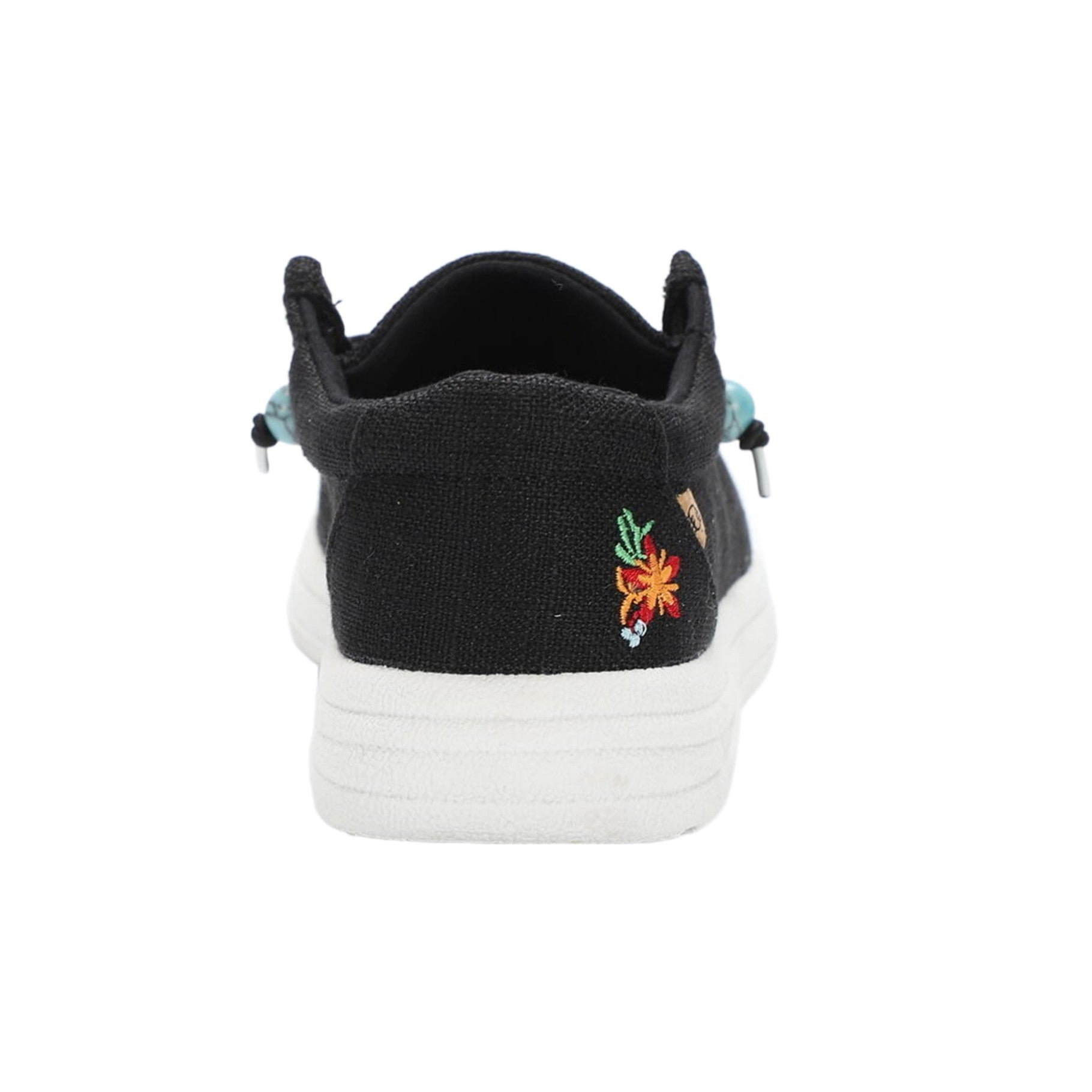 Lamo Paula Women's Shoes EW2035 - Black Floral - Bottom View