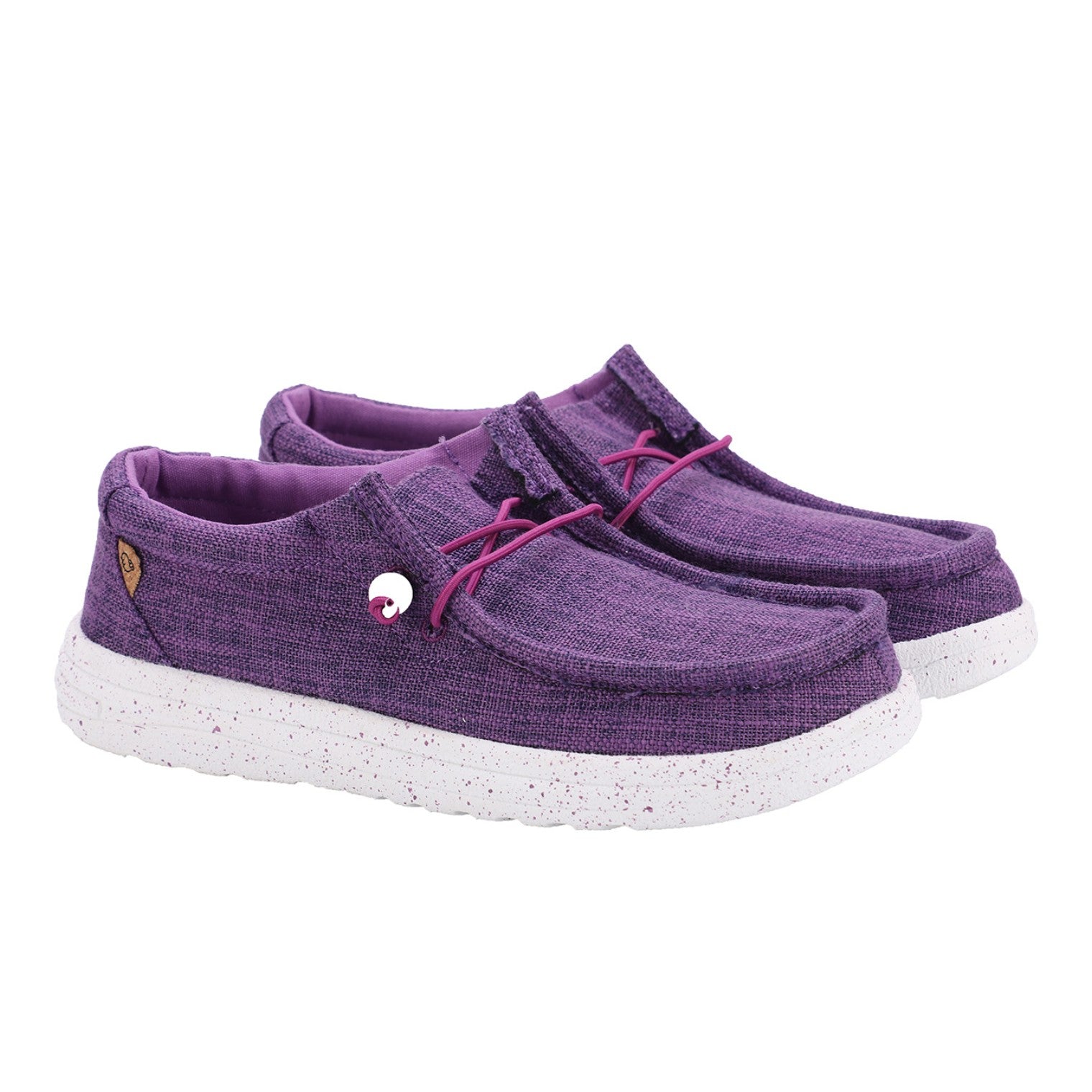 Lamo Paula Women's Shoes EW2035 - Purple - Pair View with Bottom