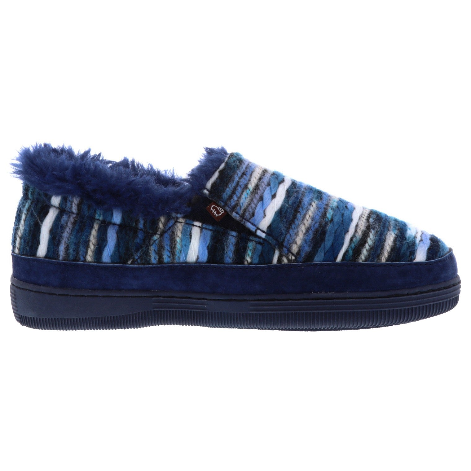 Lamo Juarez Slipper Slippers EW2037 - Navy - Side View