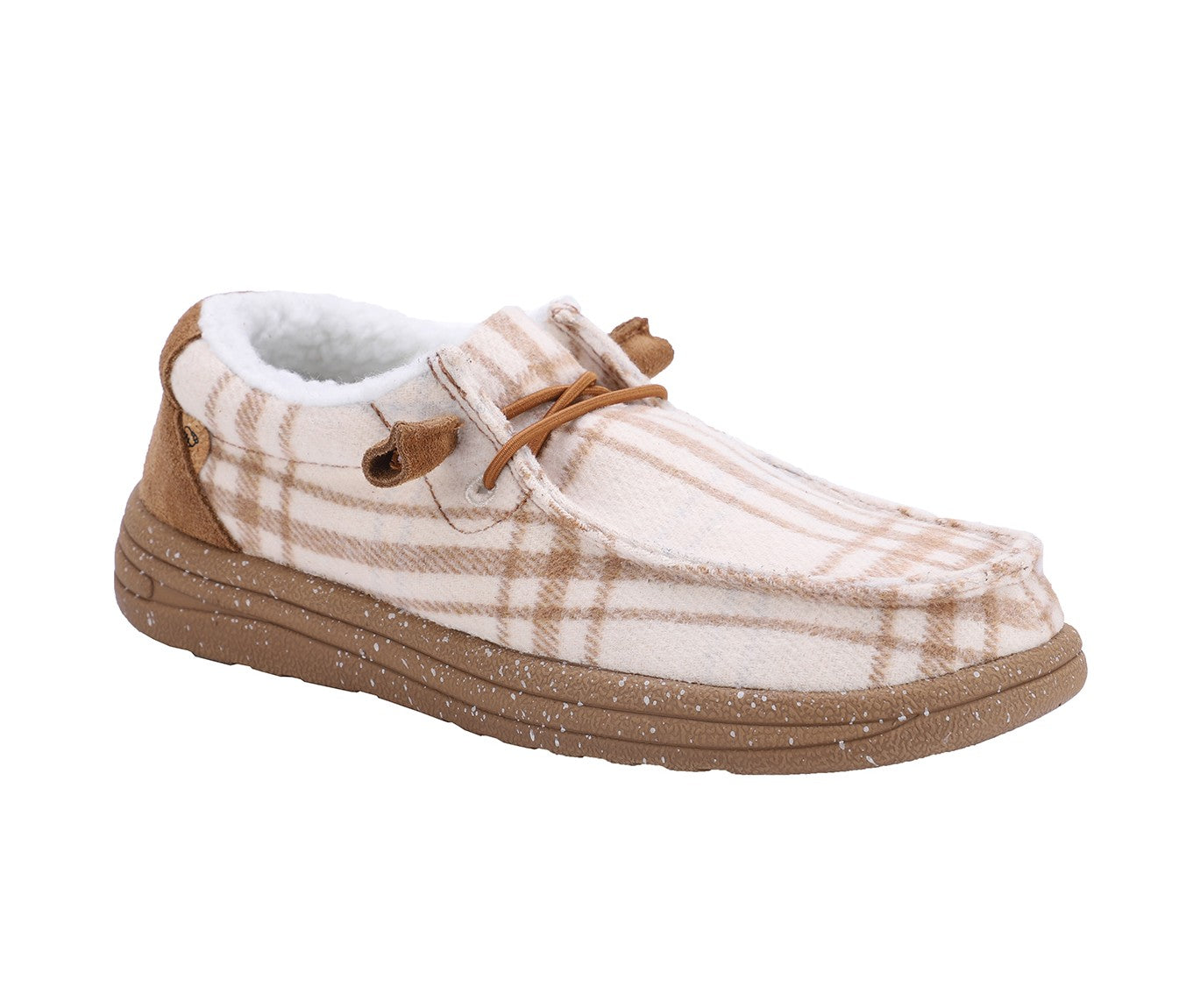 Cream Plaid
