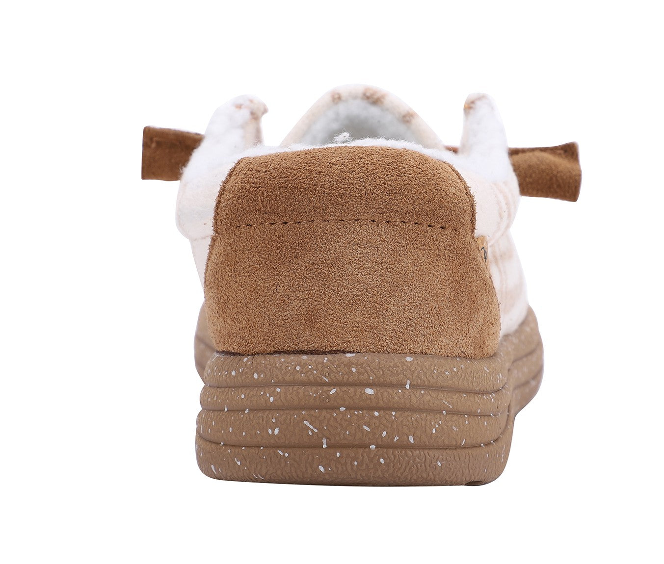 Lamo Samantha Shoes EW2059 - Cream Plaid - Back View
