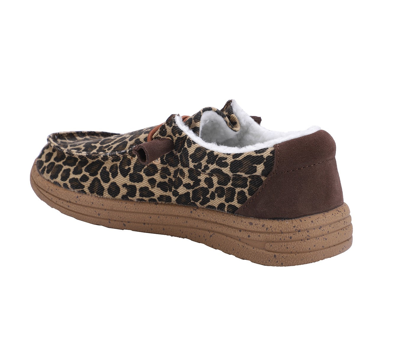 Lamo Samantha Shoes EW2059 - Cheetah - Back Angle View