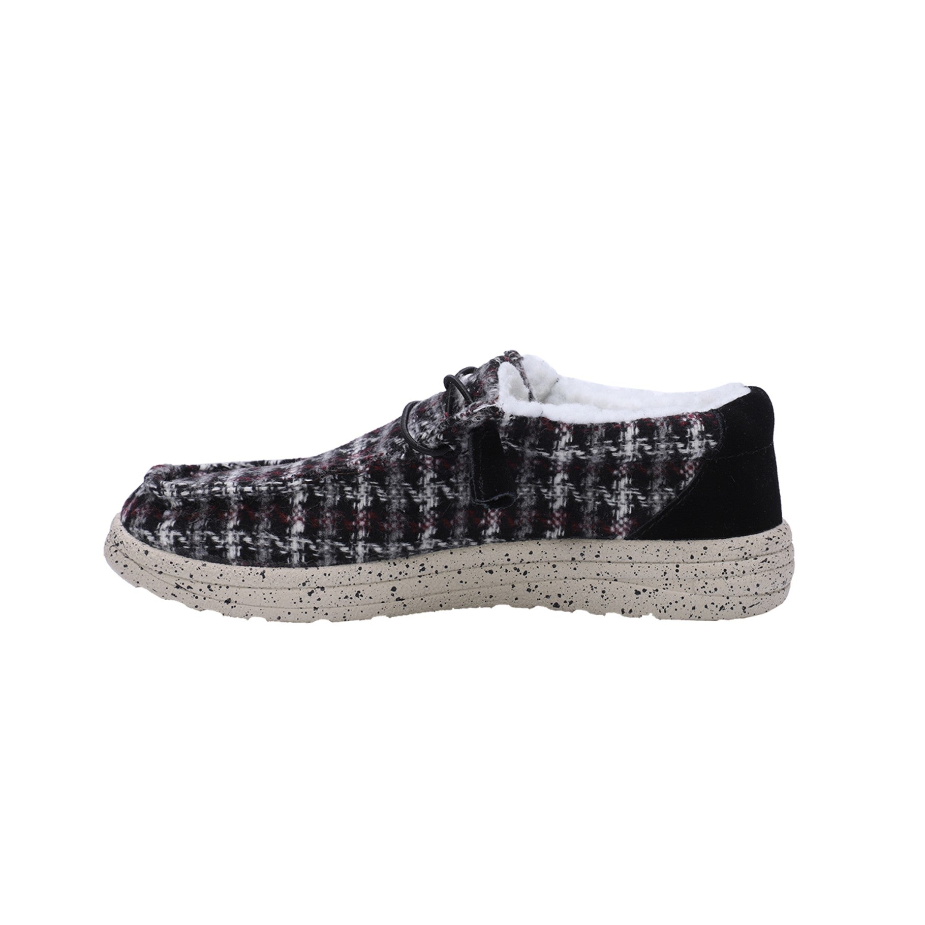 Lamo Samantha Women's Shoes EW2059 - Black Plaid - Top View