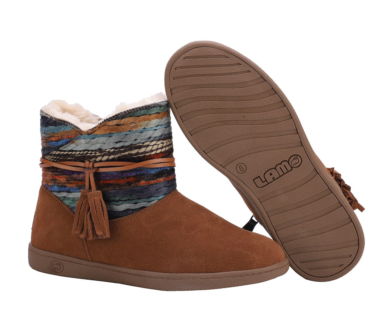 Lamo Jacinta Boots EW2148 - Chestnut - Pair View with Bottom