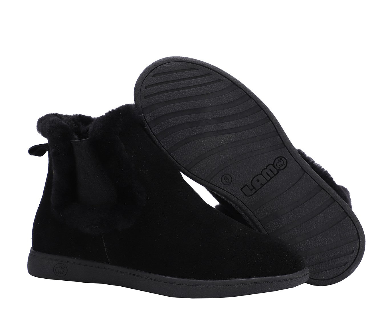 Lamo Tara Boots EW2149 - Black - Pair View with Bottom