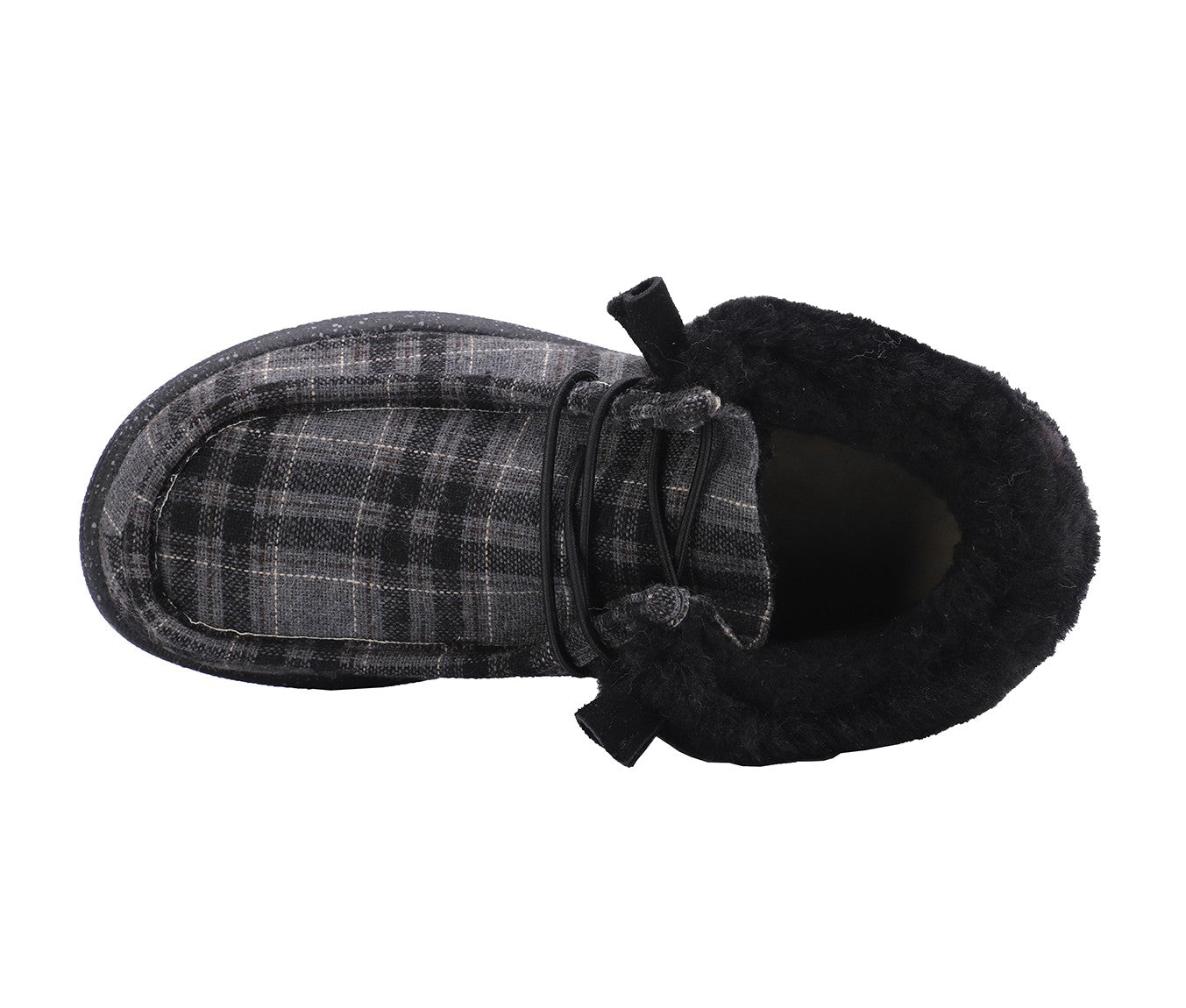 Lamo Cassidy Shoes EW2152 - Charcoal Plaid - Top View