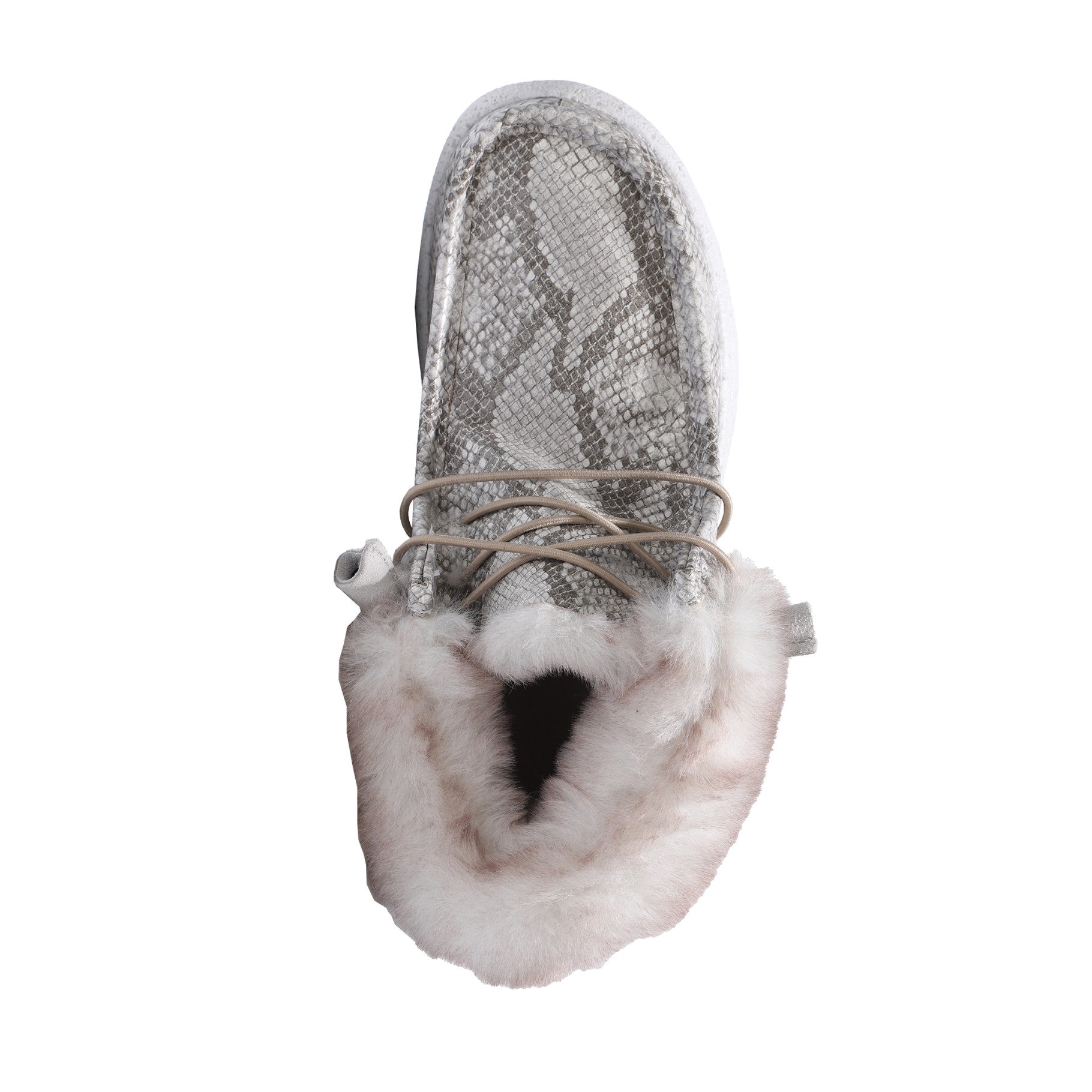 Lamo Cassidy Women's Shoes EW2152 - Dove Snake - Back Angle View