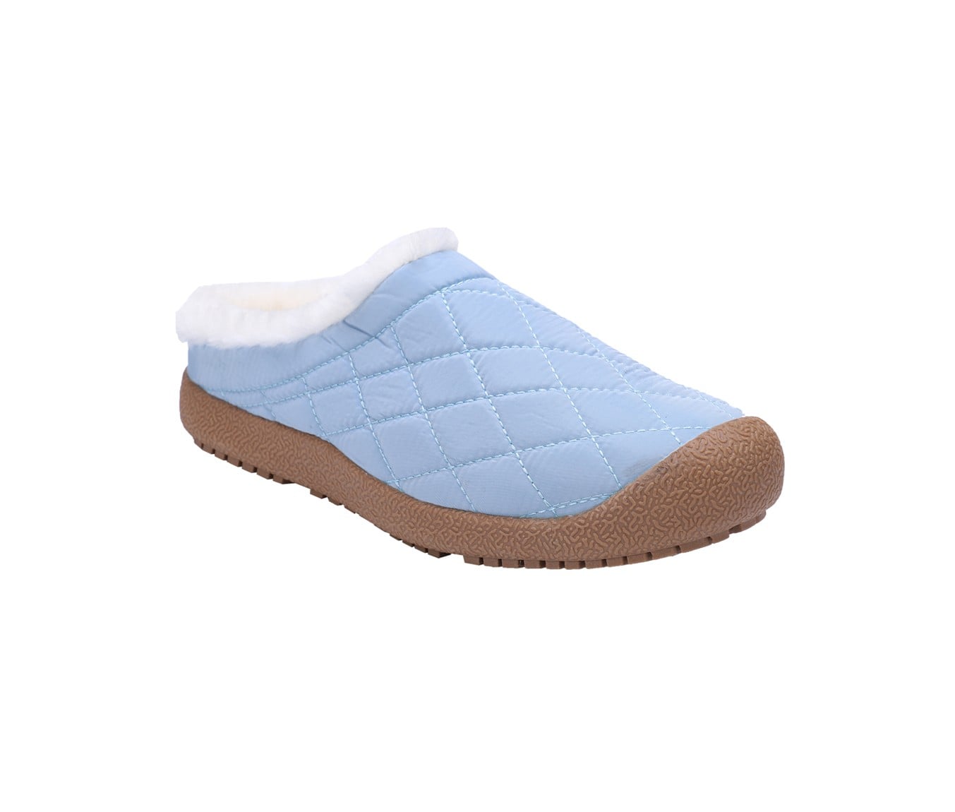 Lamo McKenzie Women's Indoor/Outdoor Slippers EW2253 - Sky Blue - Profile View