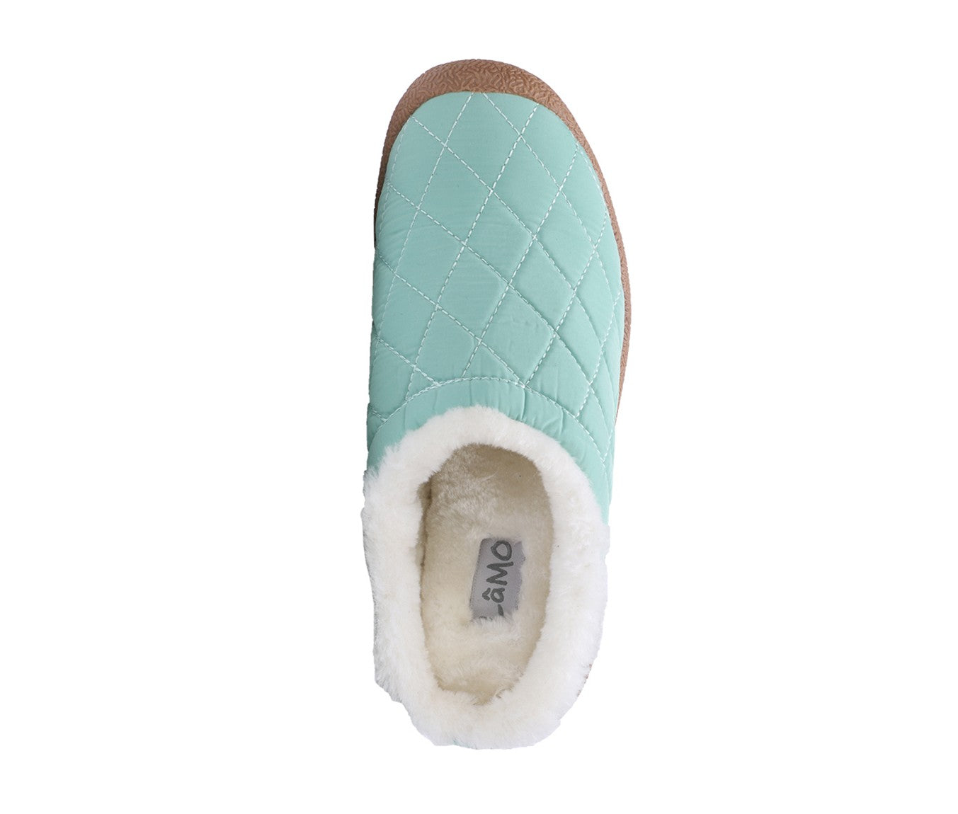 Lamo McKenzie Women's Indoor/Outdoor Slippers EW2253 - Sage - Back Angle View