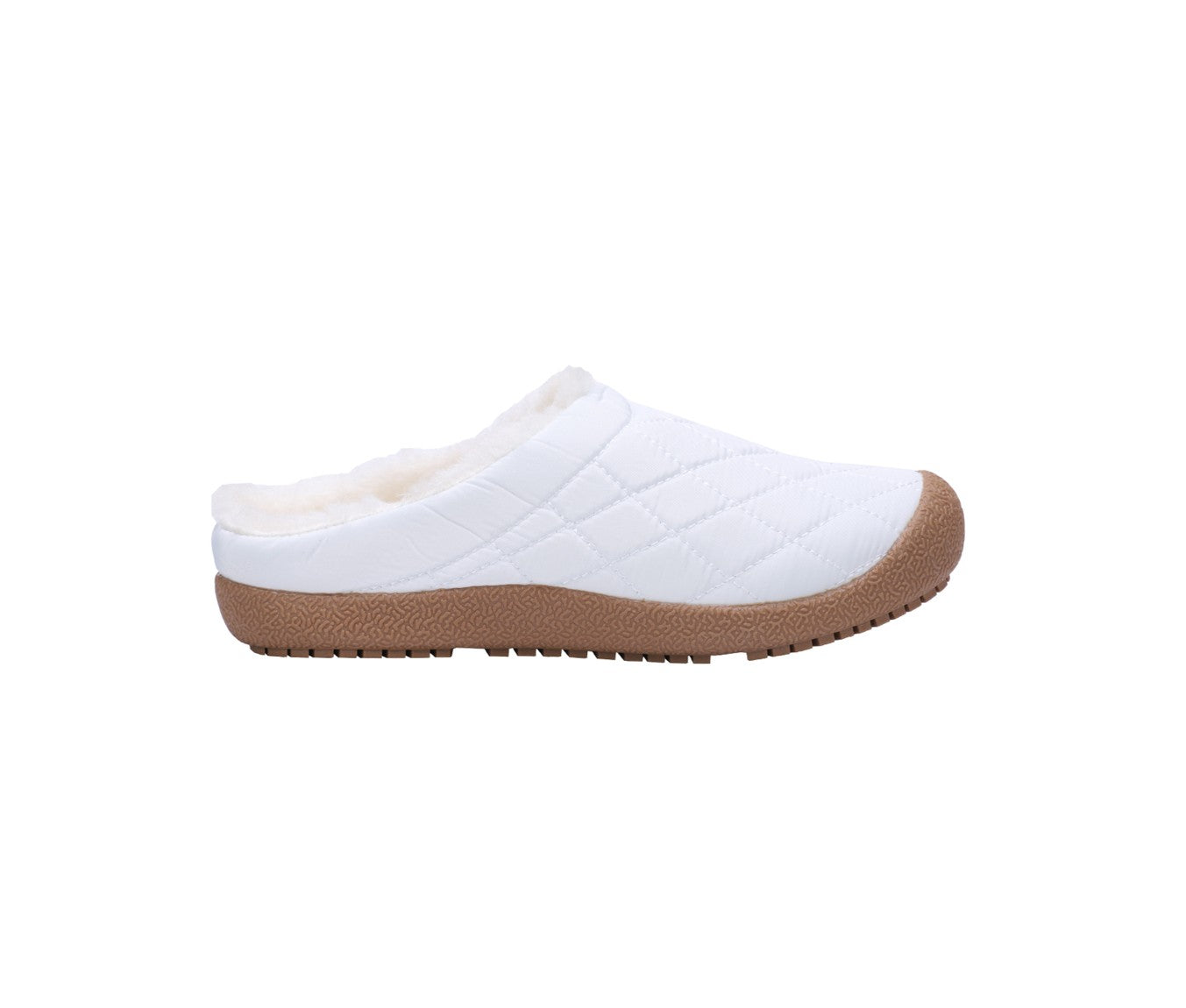 Lamo McKenzie Women's Indoor/Outdoor Slippers EW2253 - White - Side View