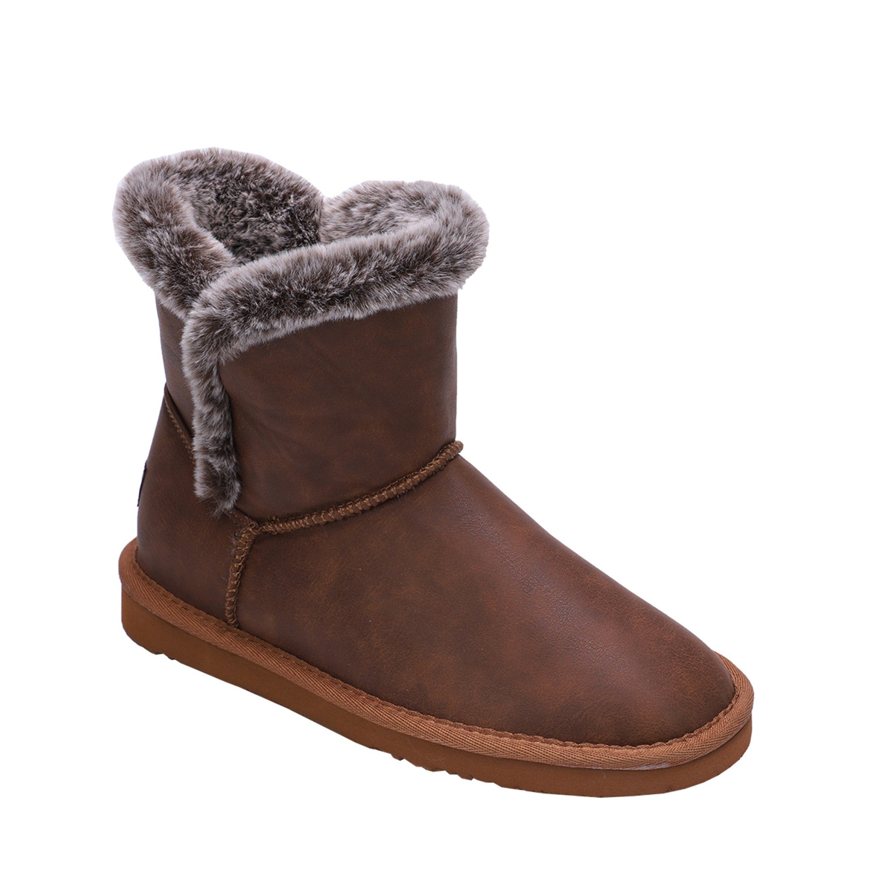 Lamo Vera Women's Winter Boots EW2261 - Chestnut - Side View