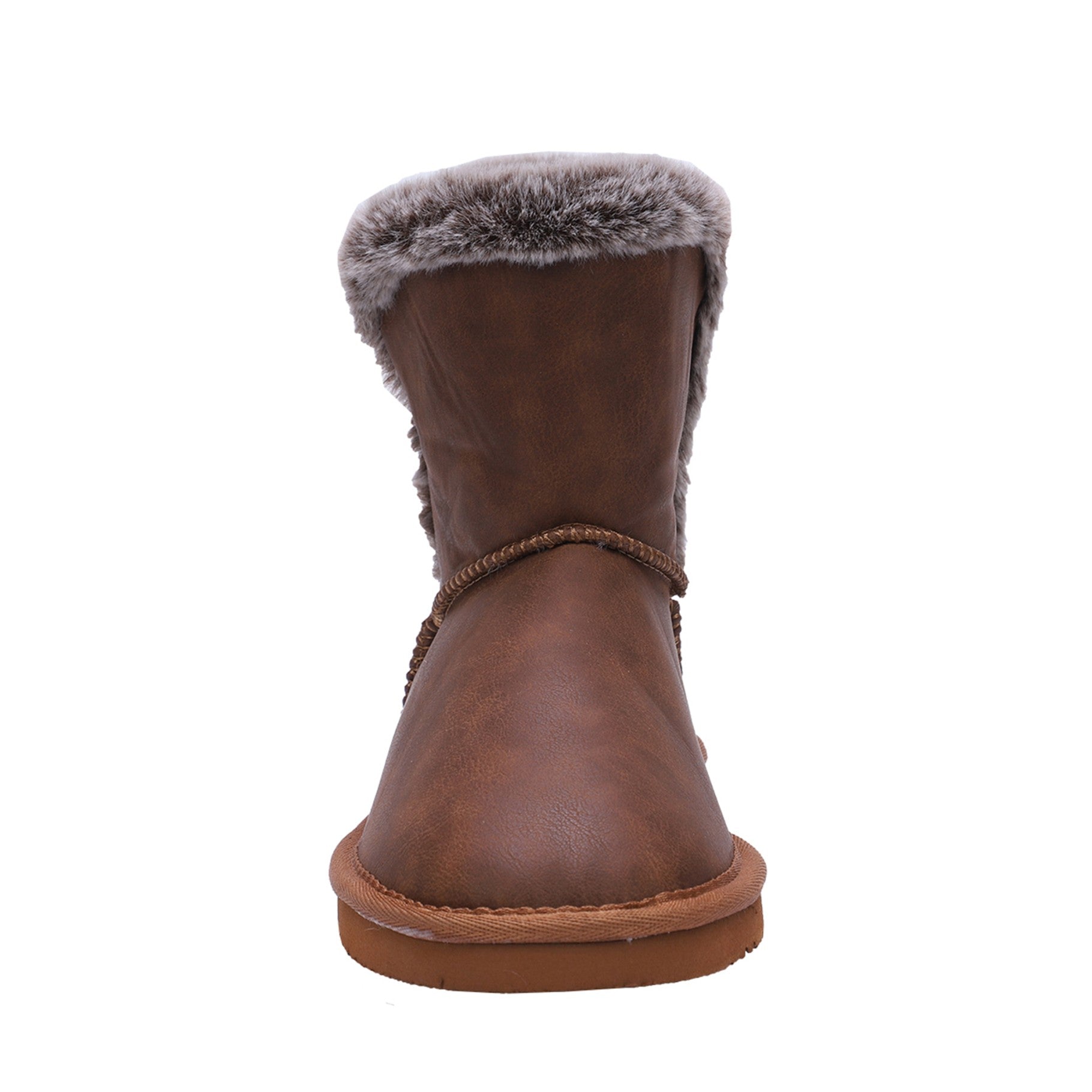Lamo Vera Women's Winter Boots EW2261 - Chestnut - Front View