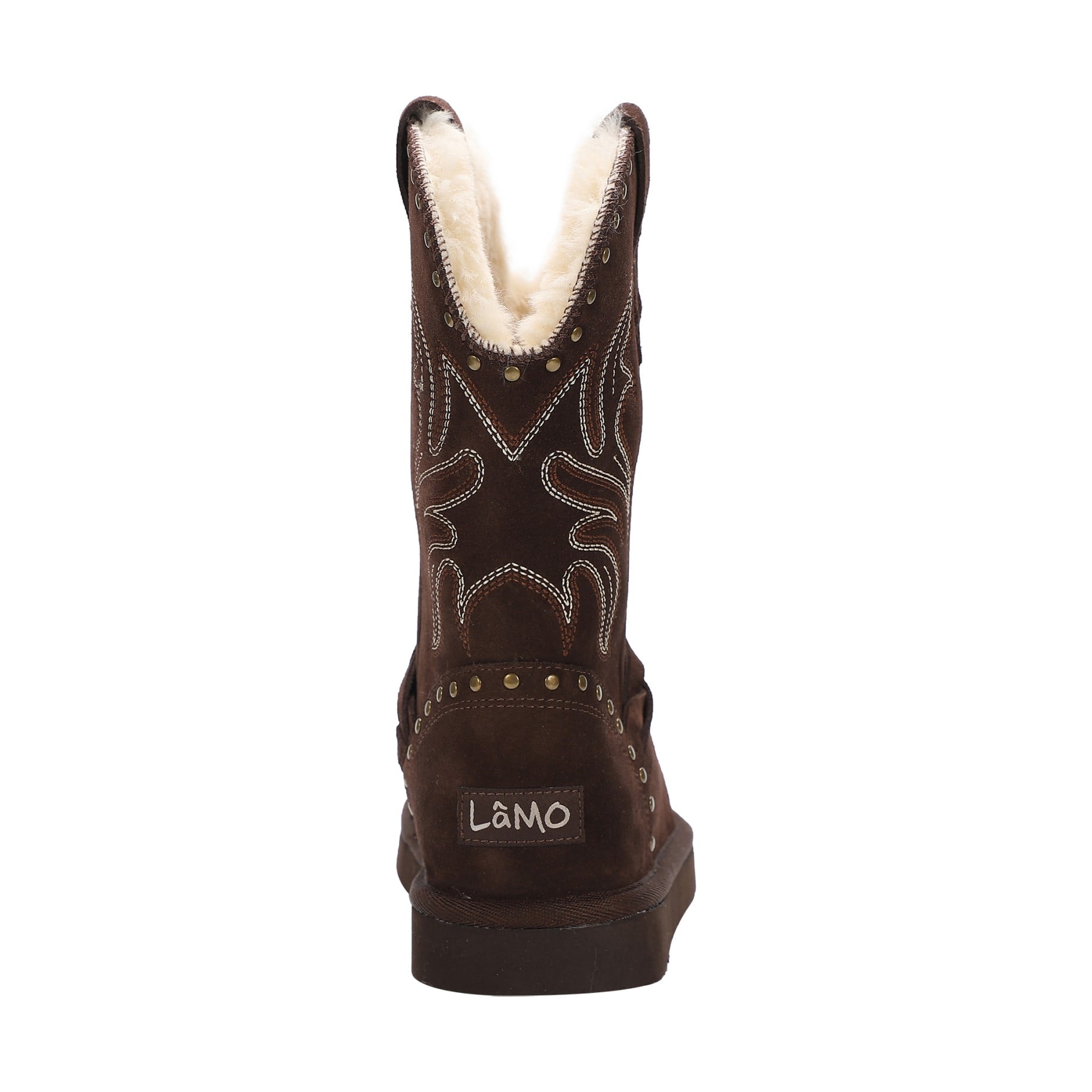 Lamo Wrangler Women's Boots EW2316 - Chocolate - Bottom View