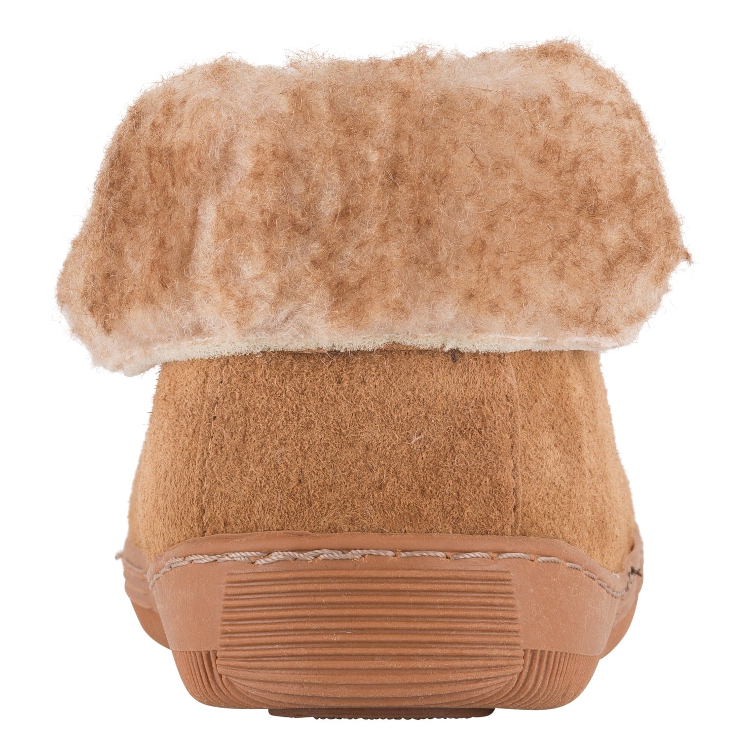 Lamo Men's Bootie Slippers P101M - Chestnut - Back View