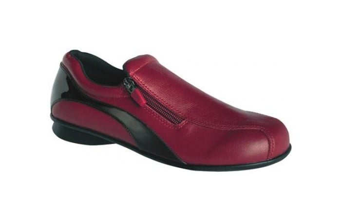 Drew Angie - Red Calf/Black Patent Barefoot Freedom Womens Shoes - 13369