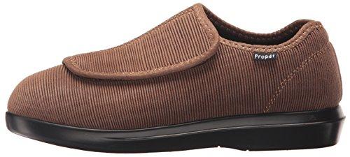 Propet Cush 'N Foot - Men's Orthopedic Stretchable A5500 Diabetic Shoes  - Corduroy/Sand