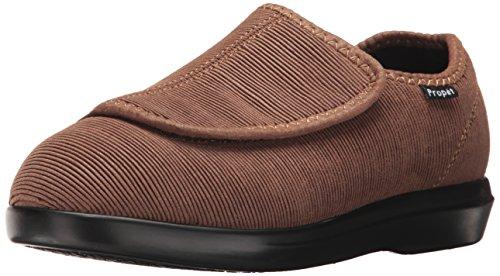 Propet Cush 'N Foot - Men's Orthopedic Stretchable A5500 Diabetic Shoes  - Corduroy/Sand