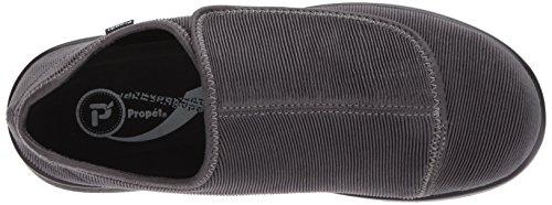Propet Cush 'N Foot - Men's Orthopedic Stretchable A5500 Diabetic Shoes  - Corduroy/Slate