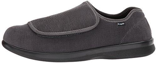 Propet Cush 'N Foot - Men's Orthopedic Stretchable A5500 Diabetic Shoes  - Corduroy/Slate