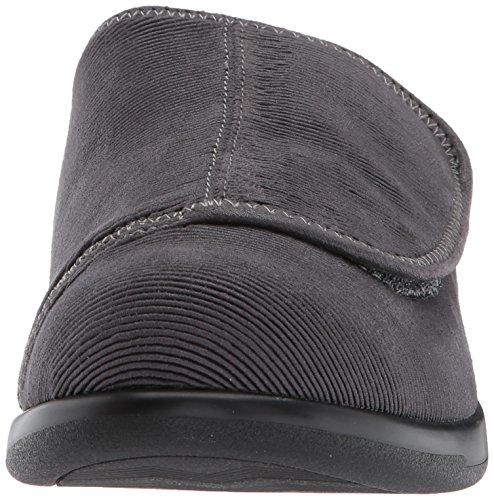 Propet Cush 'N Foot - Men's Orthopedic Stretchable A5500 Diabetic Shoes  - Corduroy/Slate