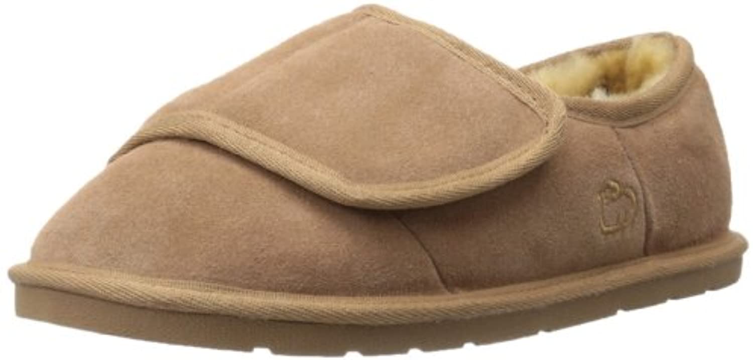Lamo Men's Wrap Bootie Men's Slippers - Chestnut