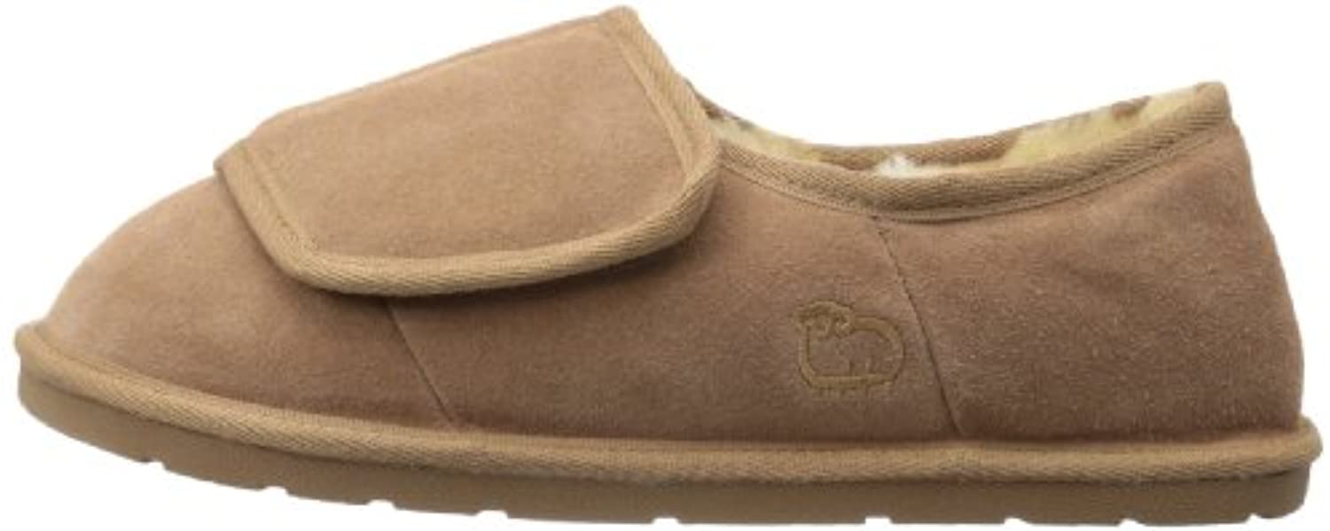 Lamo Men's Wrap Bootie Men's Slippers - Chestnut