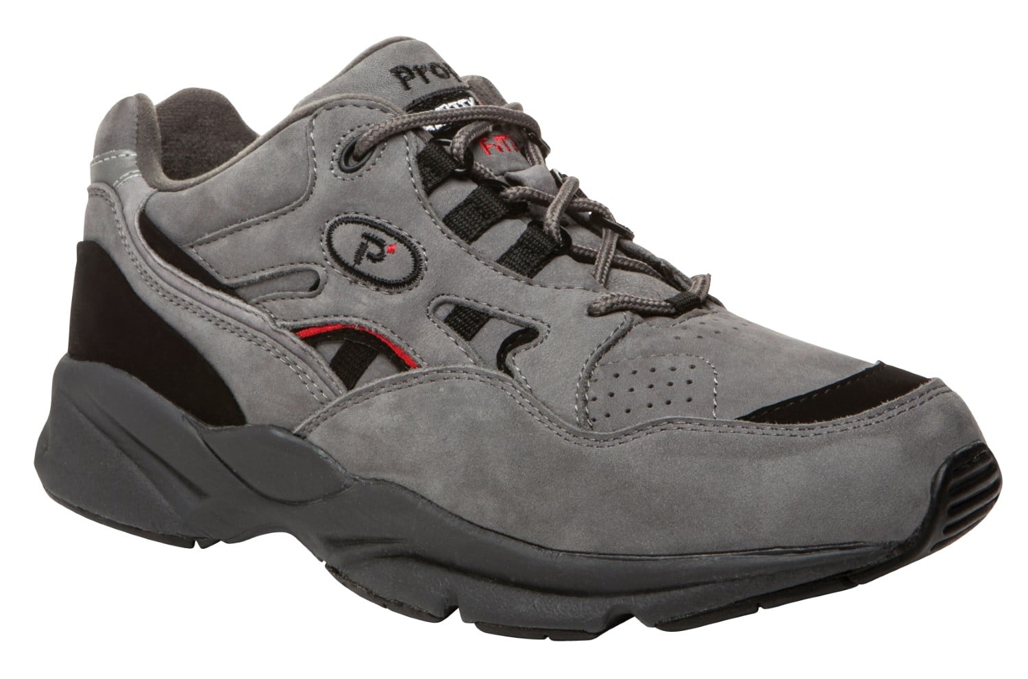 Grey/Black Nubuck