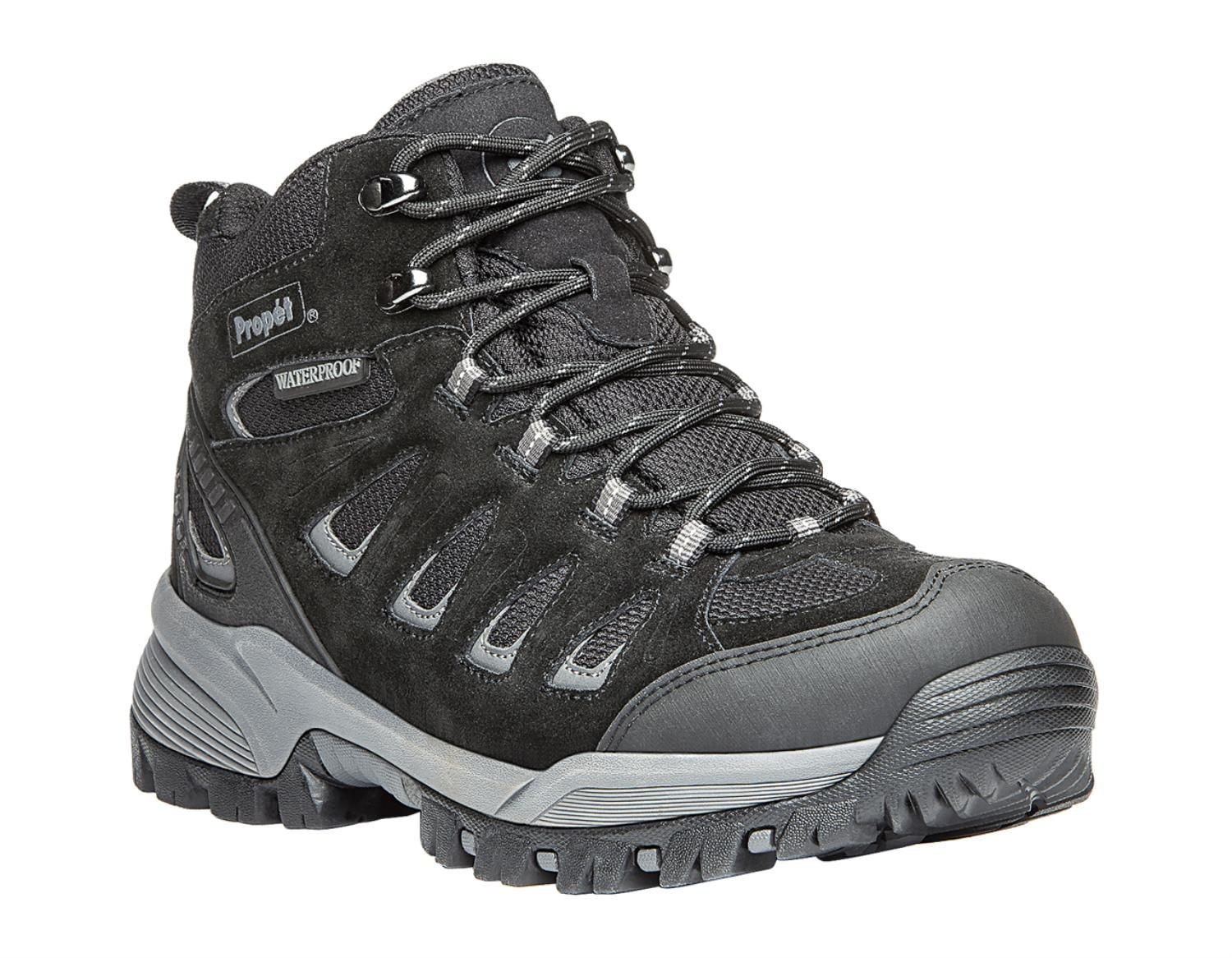 Propet Ridge Walker - Men's Orthopedic Waterproof Boot in Black