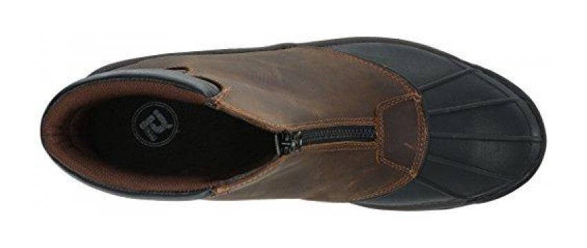 Propet Blizzard Mid Zip - Men's Waterproof Boots - Brown/Black
