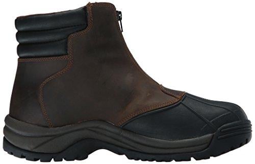Propet Blizzard Mid Zip - Men's Waterproof Boots - Brown/Black